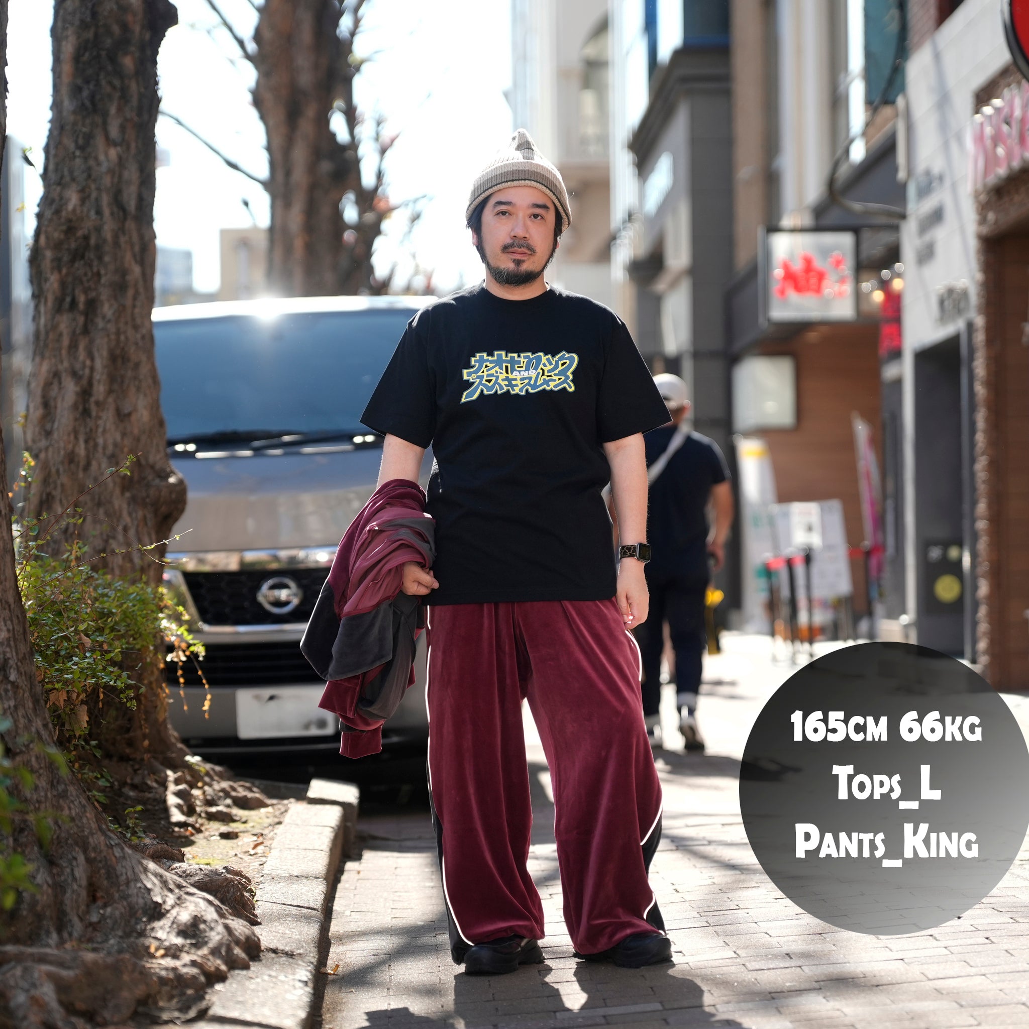 SAMUEL NAOHIROCK & SUZUKISMOOTH TEE | Color:White/Black | 【SAMUEL_サミュエル】 【ネコポス選択可能】