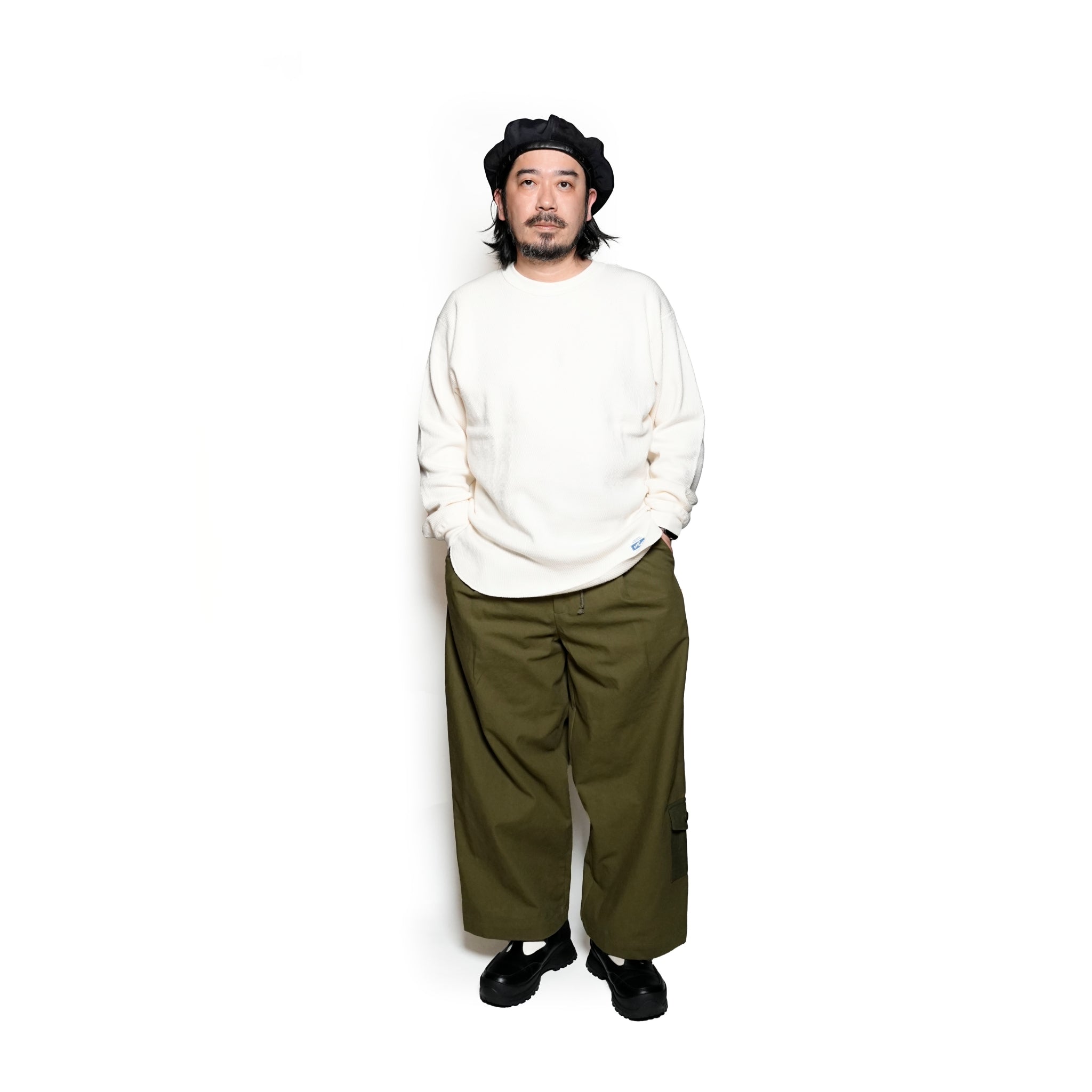 G63302A_KH | PATCHWORK WIDE WORK PANTS A type- KH【GORT_ゴート】