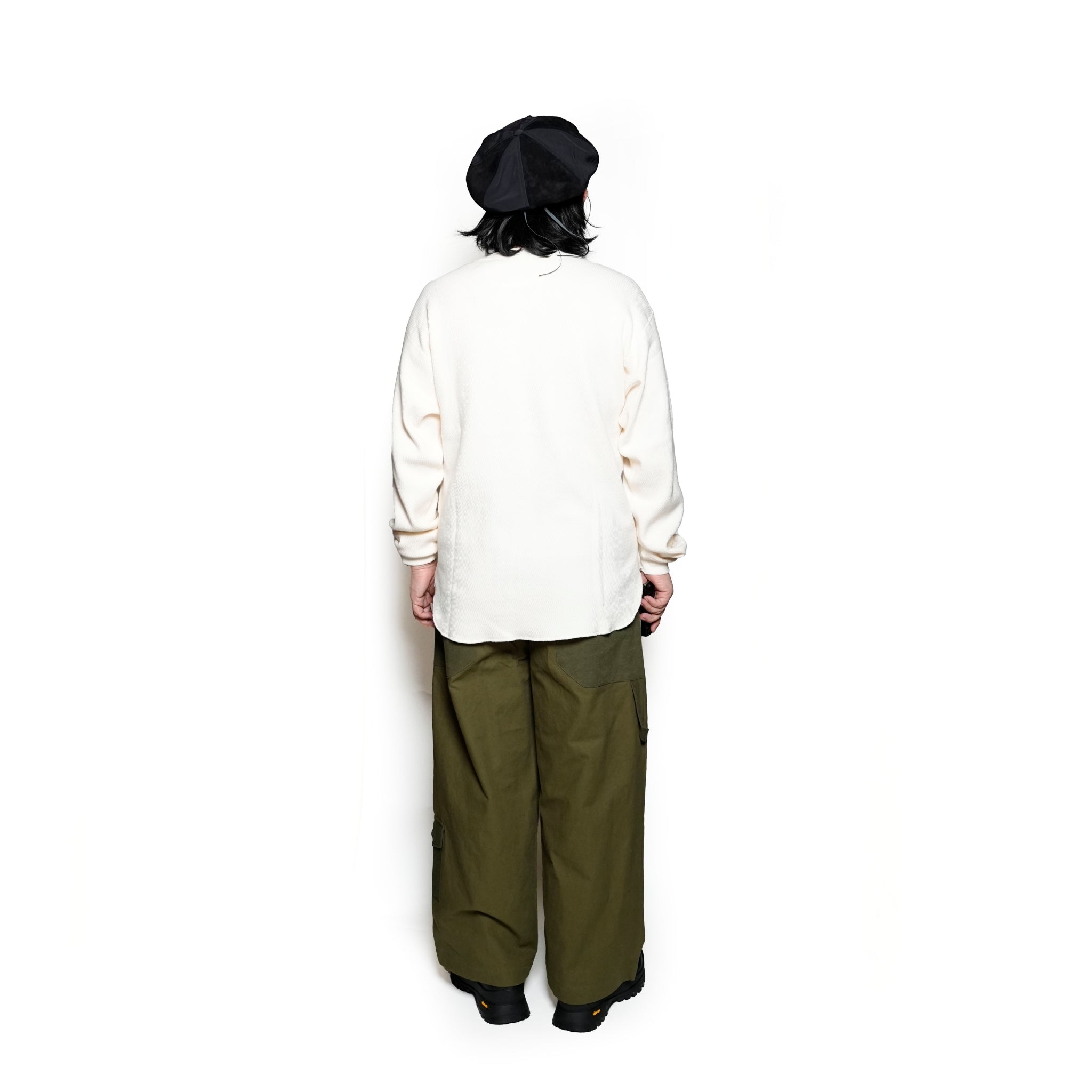 G63302A_KH | PATCHWORK WIDE WORK PANTS A type- KH【GORT_ゴート】