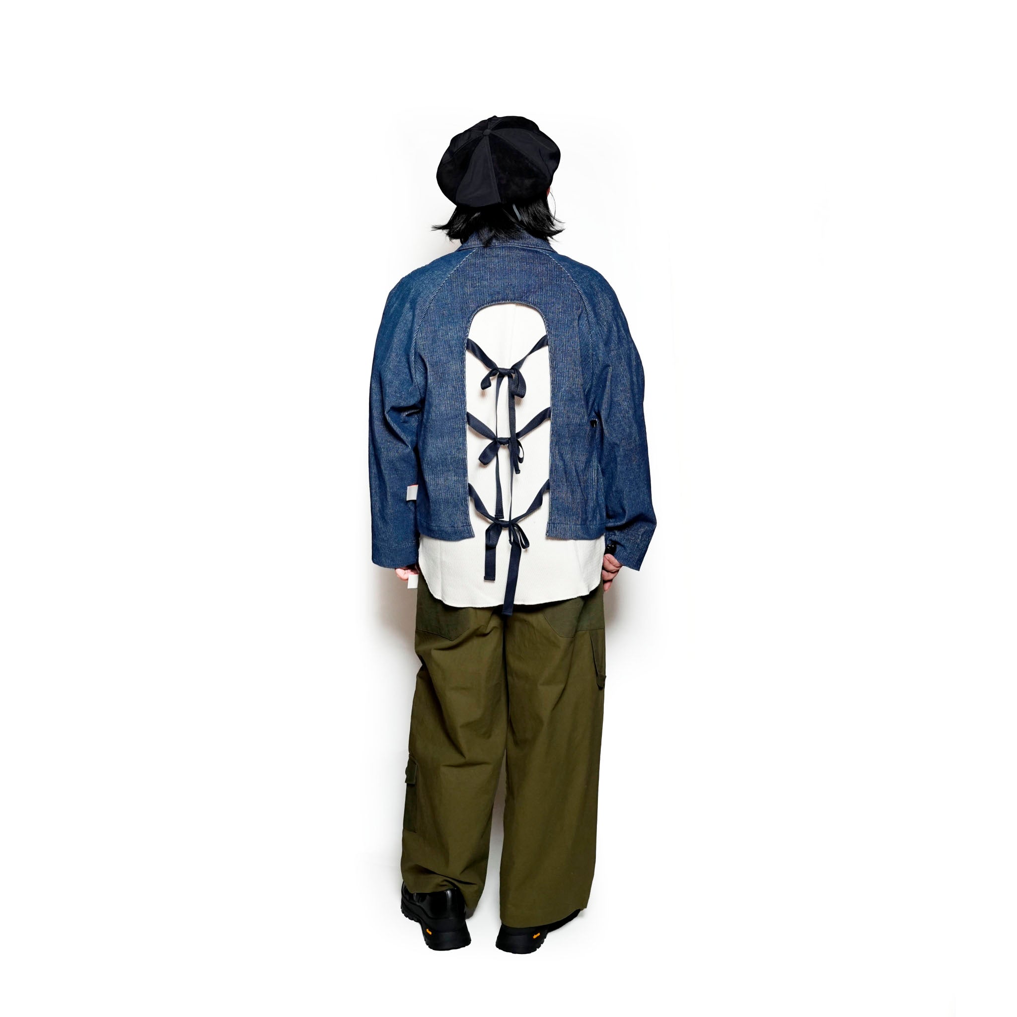 G63105B_IN | THREE TIES WORK SHORT JACKET B type-IN【GORT_ゴート】