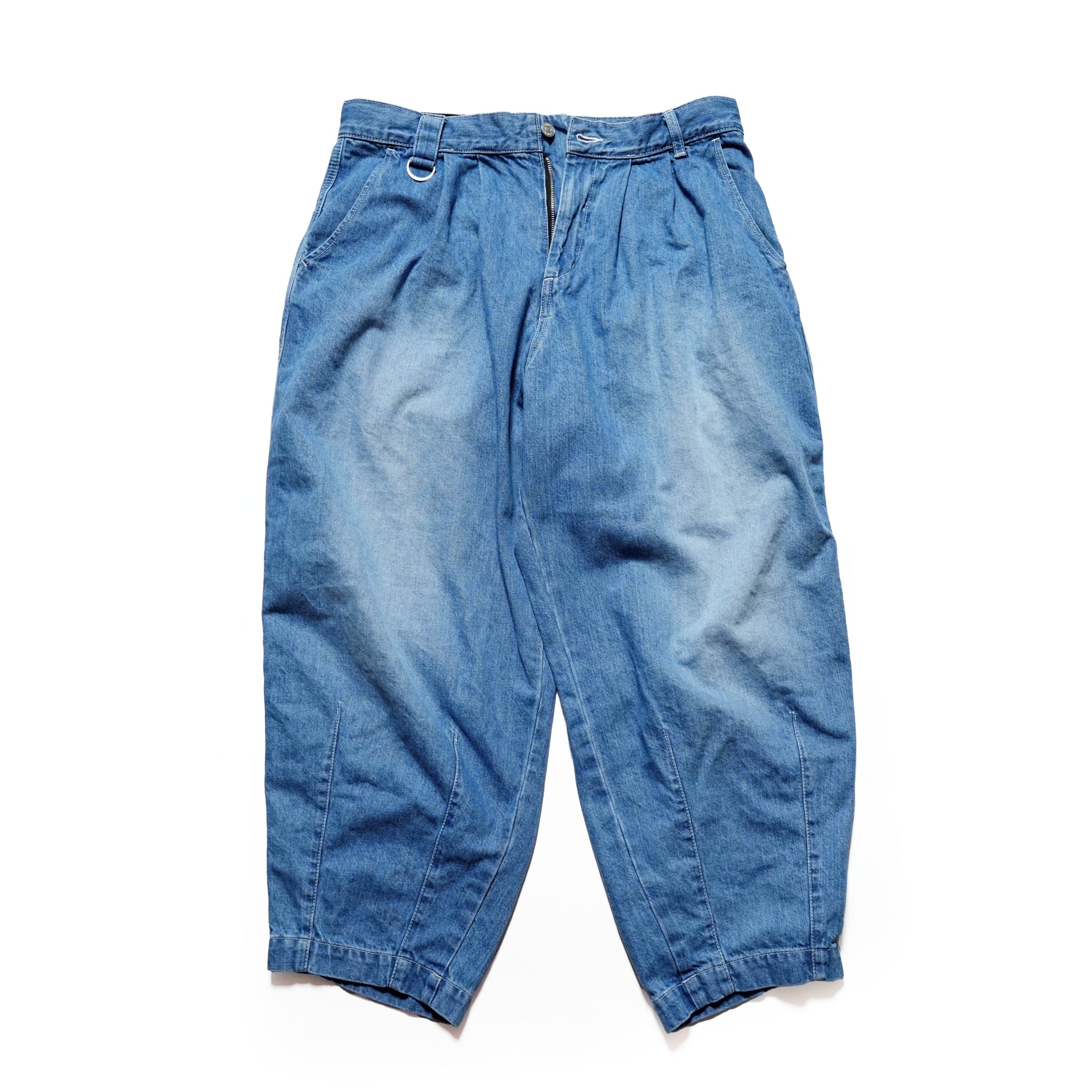 VG-PT-425_Indigo | VGW Type-2 wide denim pants | Indigo【VIRGOwearworks_ヴァルゴウェアワークス】 【VIRGOwearworks×女神織DENIMES】)