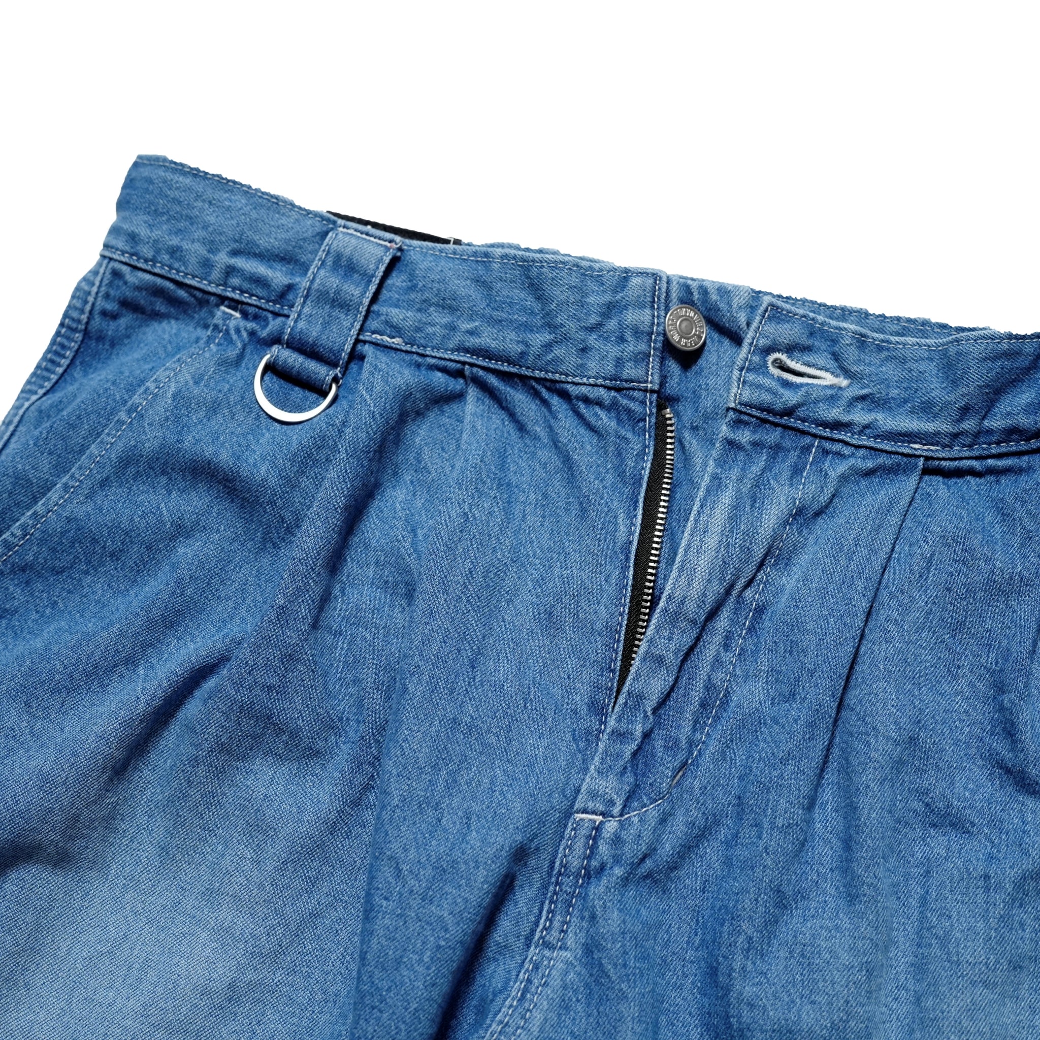 VG-PT-425_Indigo | VGW Type-2 wide denim pants | Indigo【VIRGOwearworks_ヴァルゴウェアワークス】 【VIRGOwearworks×女神織DENIMES】)