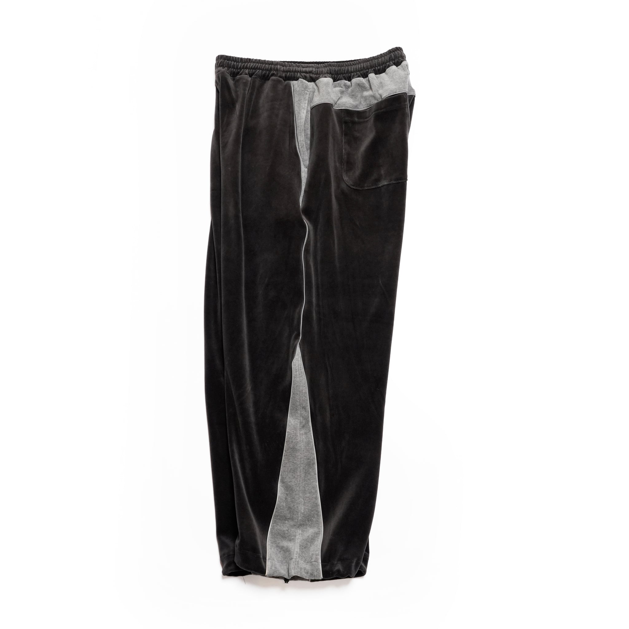 VELOUR TRACK EZ | Color_Charcoal | No_voo-1243_charcoal【VOO_ヴォー】