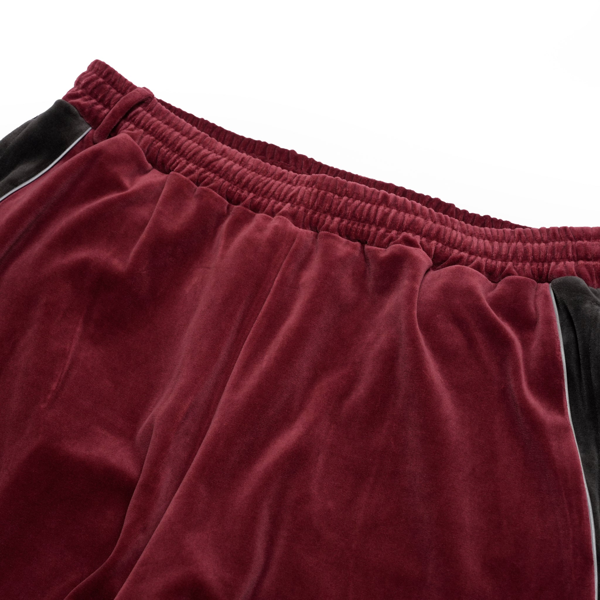 VELOUR TRACK EZ | Color_Wine | No_voo-1243_wine【VOO_ヴォー】