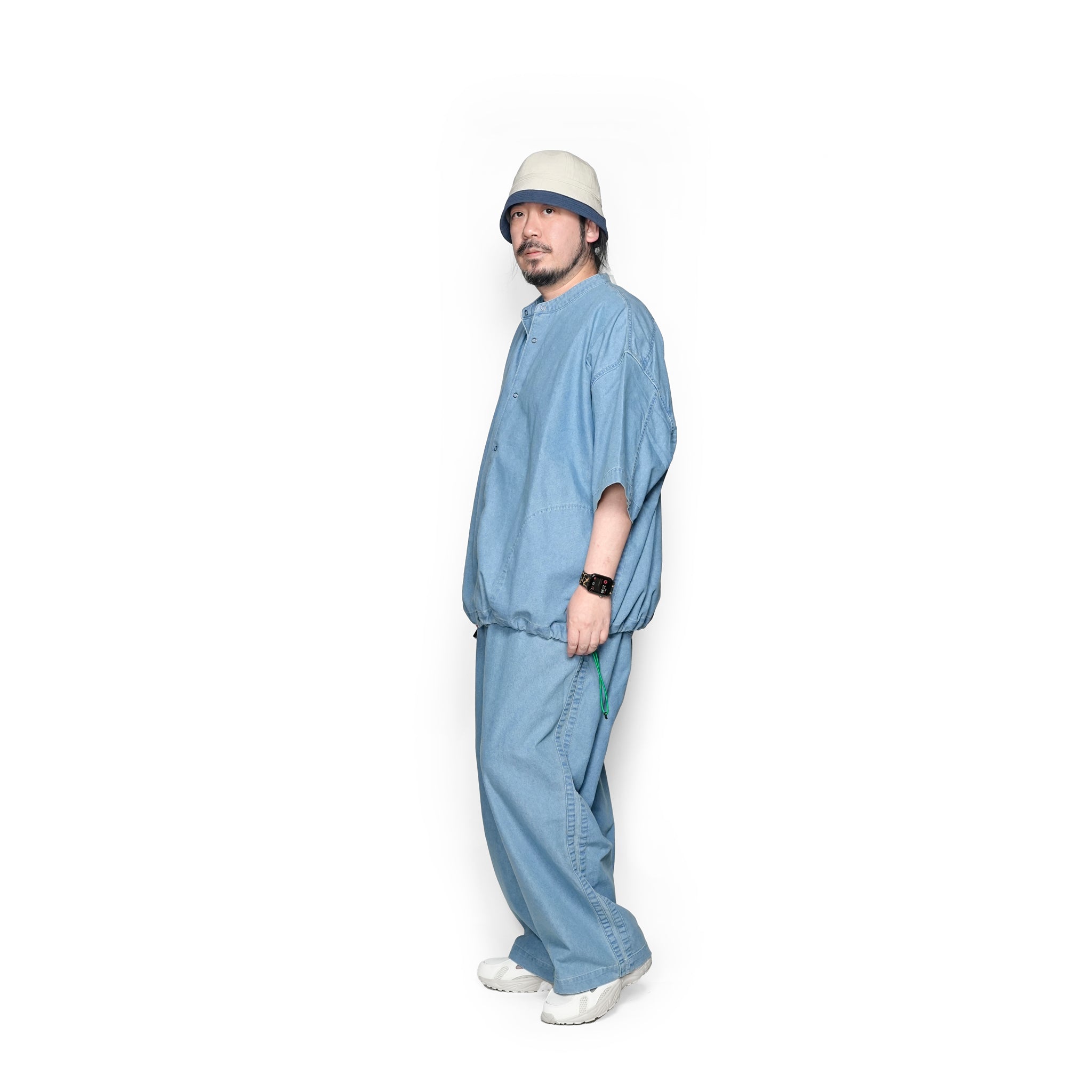 KLM25HSH1128_Light Indigo | FAUNA | Color:Light Indigo【KELEN MEN_ケレン】