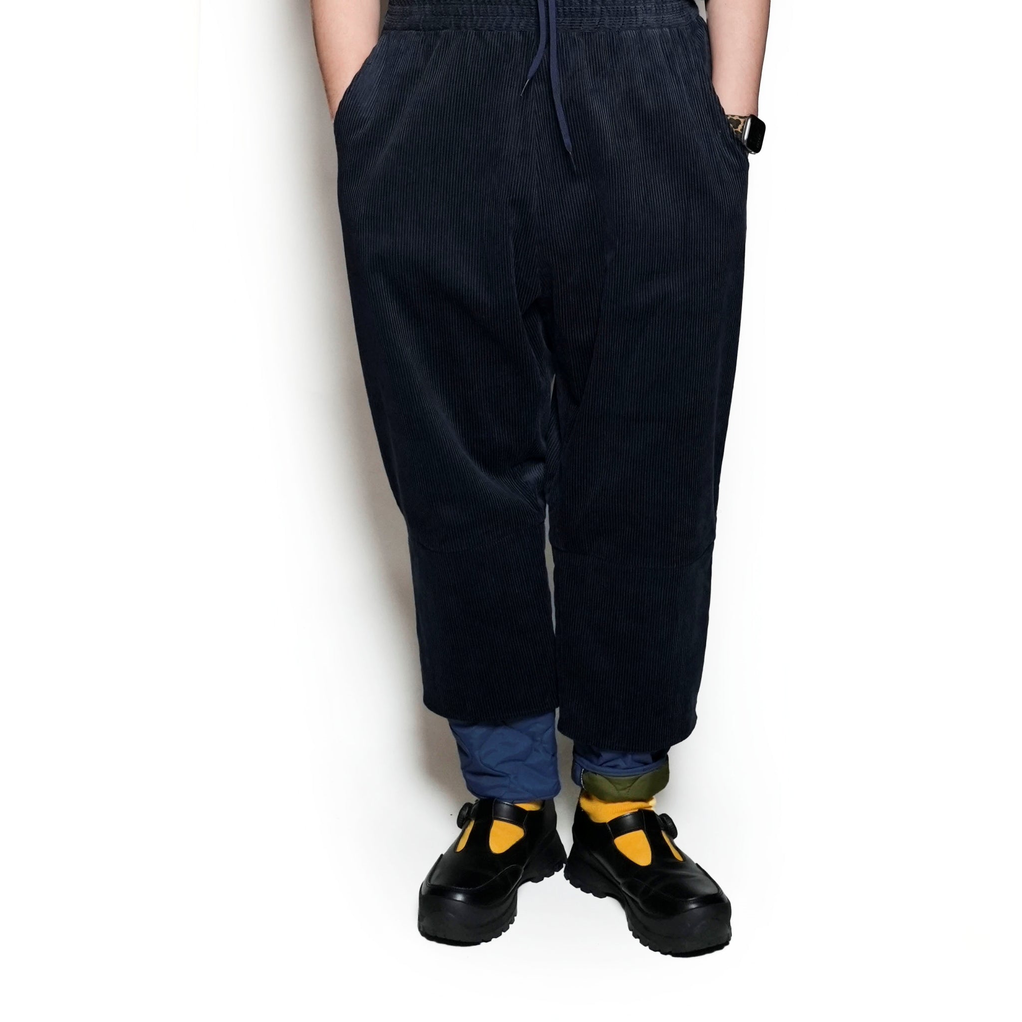 SF24AW-02_BLUE | Layer Corduroy Pants | Color:Blue【STOF_ストフ】