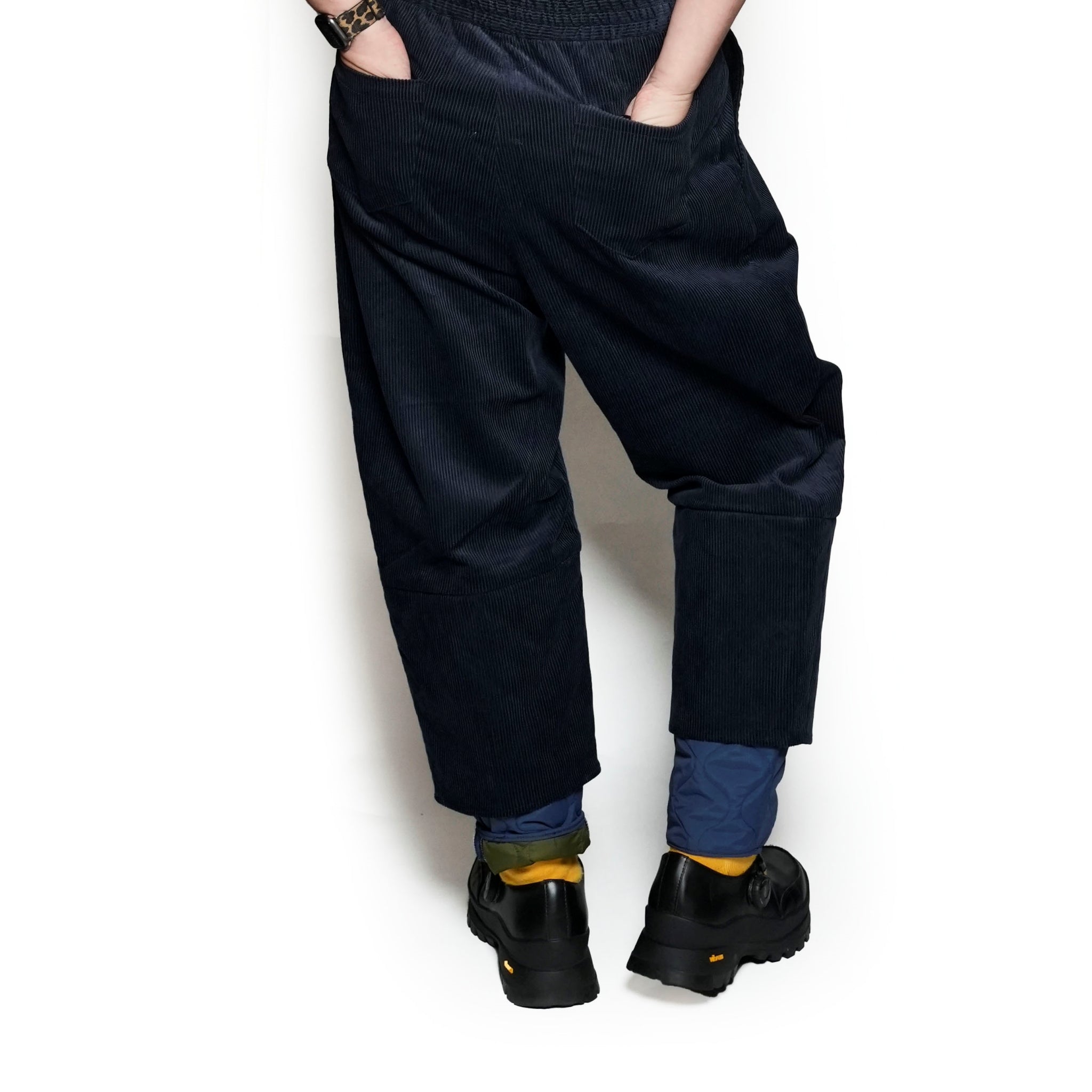 SF24AW-02_BLUE | Layer Corduroy Pants | Color:Blue【STOF_ストフ】