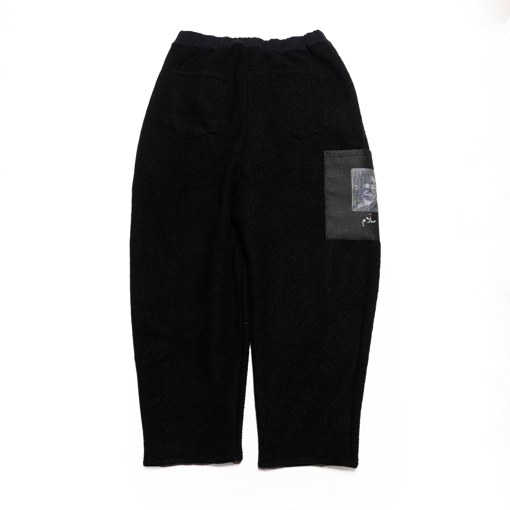 FLAGMENTS MIX DAYOFF PANT | Color_Black | No_sf25aw-18_black【STOF
