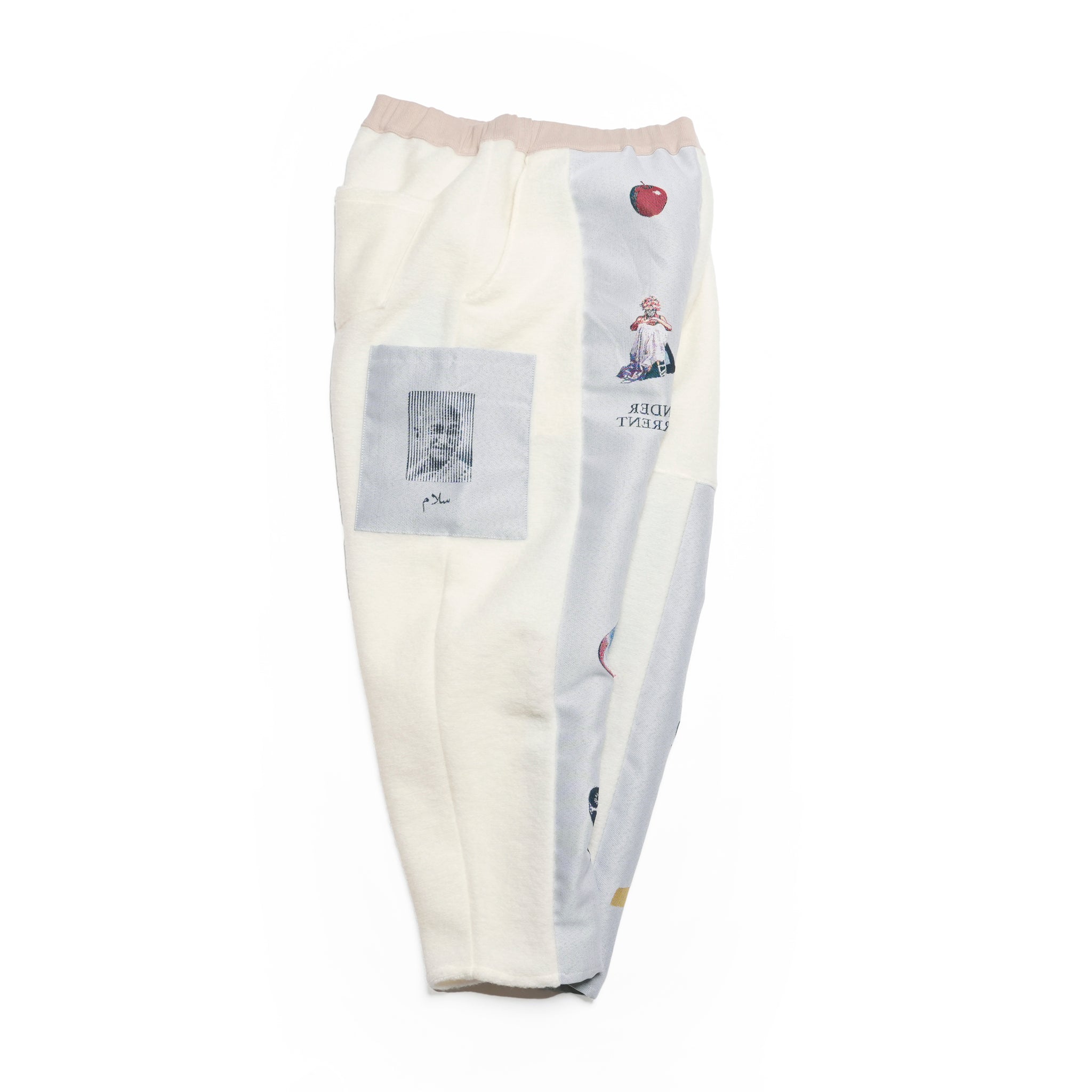 FLAGMENTS MIX DAYOFF PANT | Color_White | No_sf25aw-18_white【STOF_ストフ】