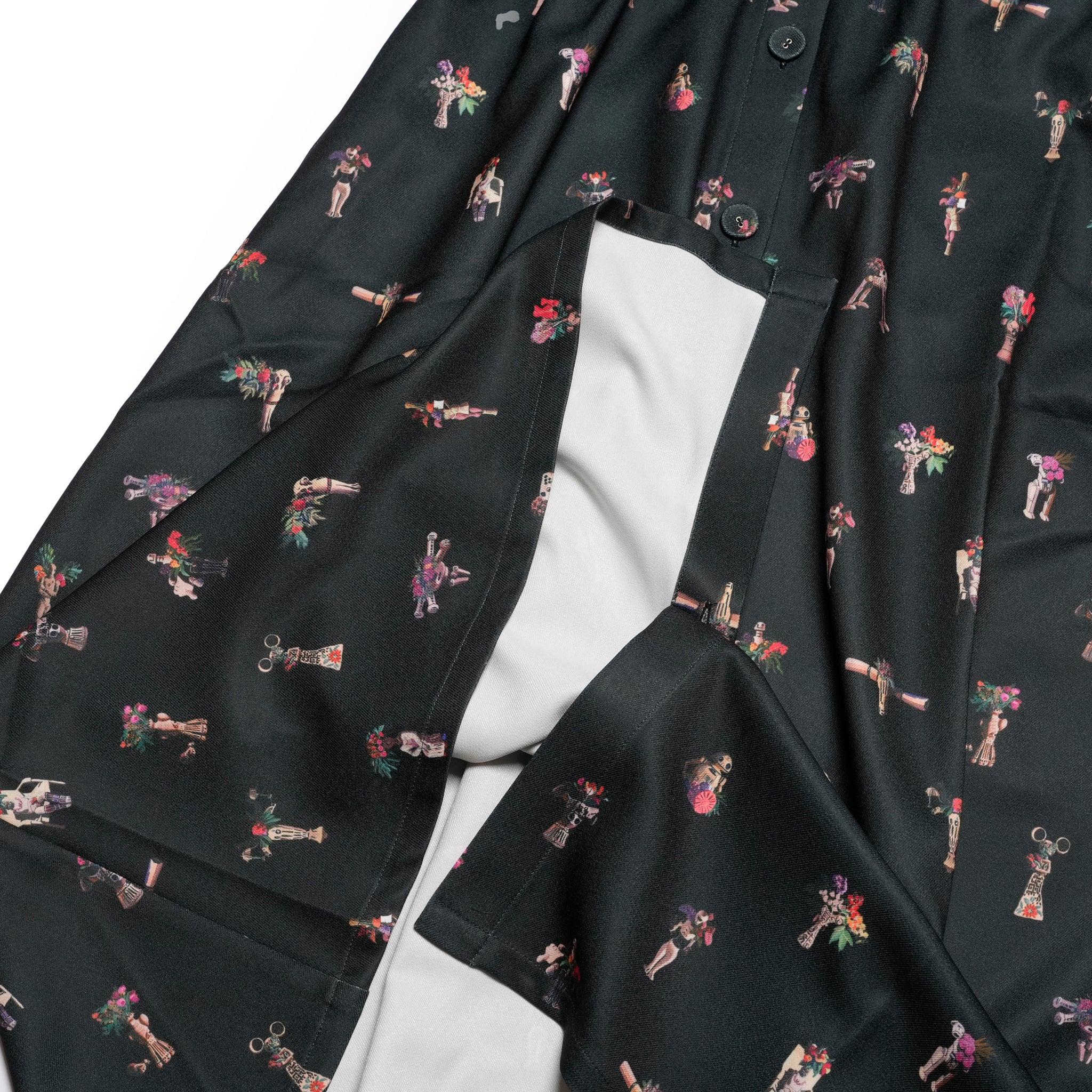 Star Relic Shirt Skirt | Color_Black | No_bsd25aw-05_black【BEDSIDEDRAMA_ベッドサイドドラマ】