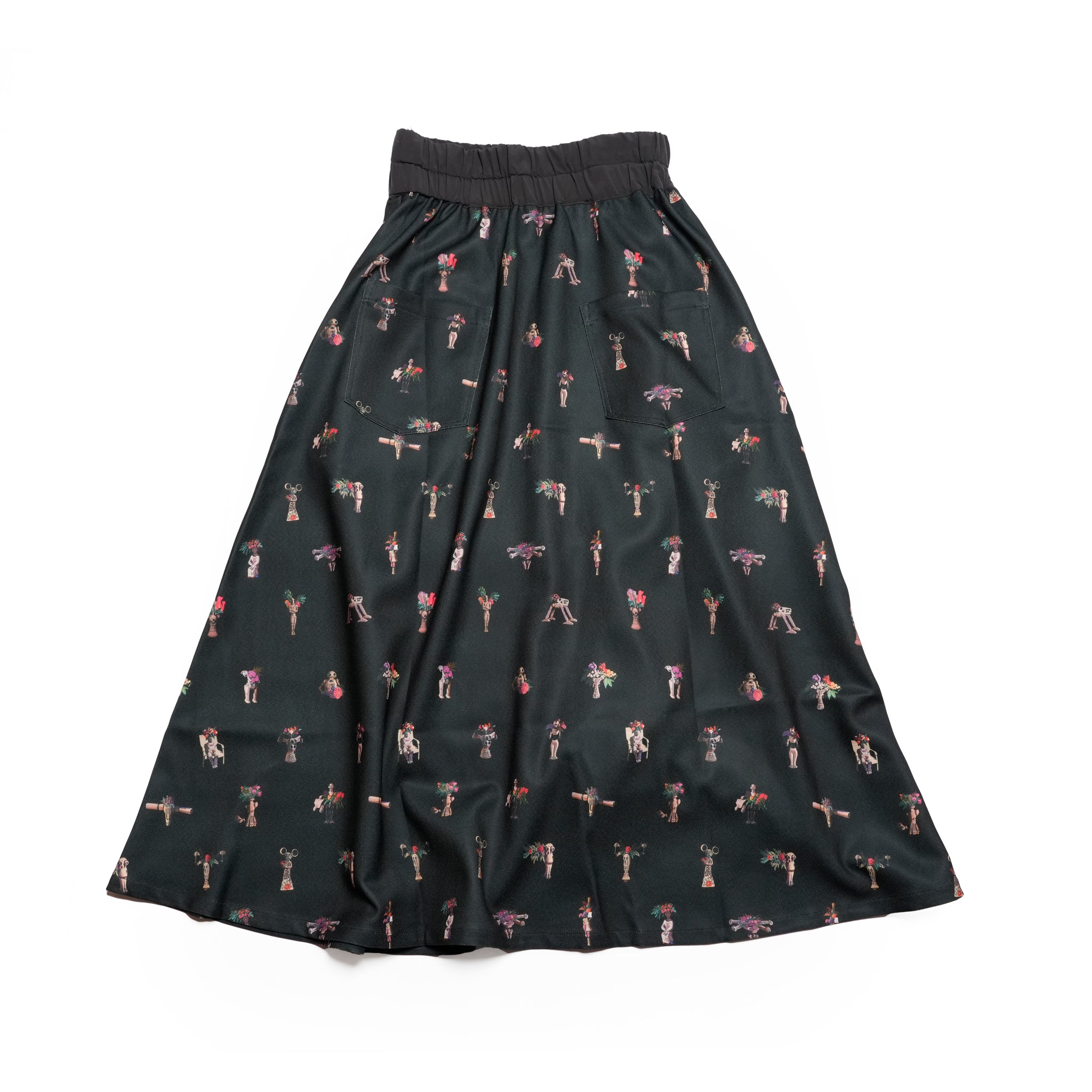 Star Relic Shirt Skirt | Color_Black | No_bsd25aw-05_black【BEDSIDEDRAMA_ベッドサイドドラマ】