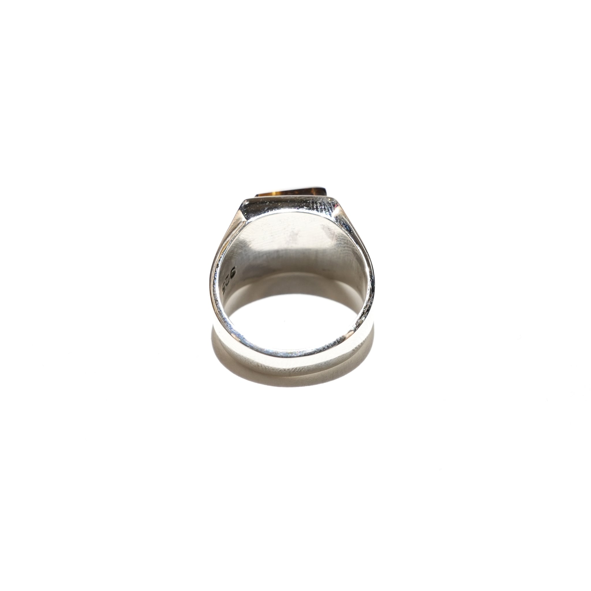 No:nasring001 | Name:Pyramid Ring | Color:Camel/Black【NASNGWAM_ナスングワム】