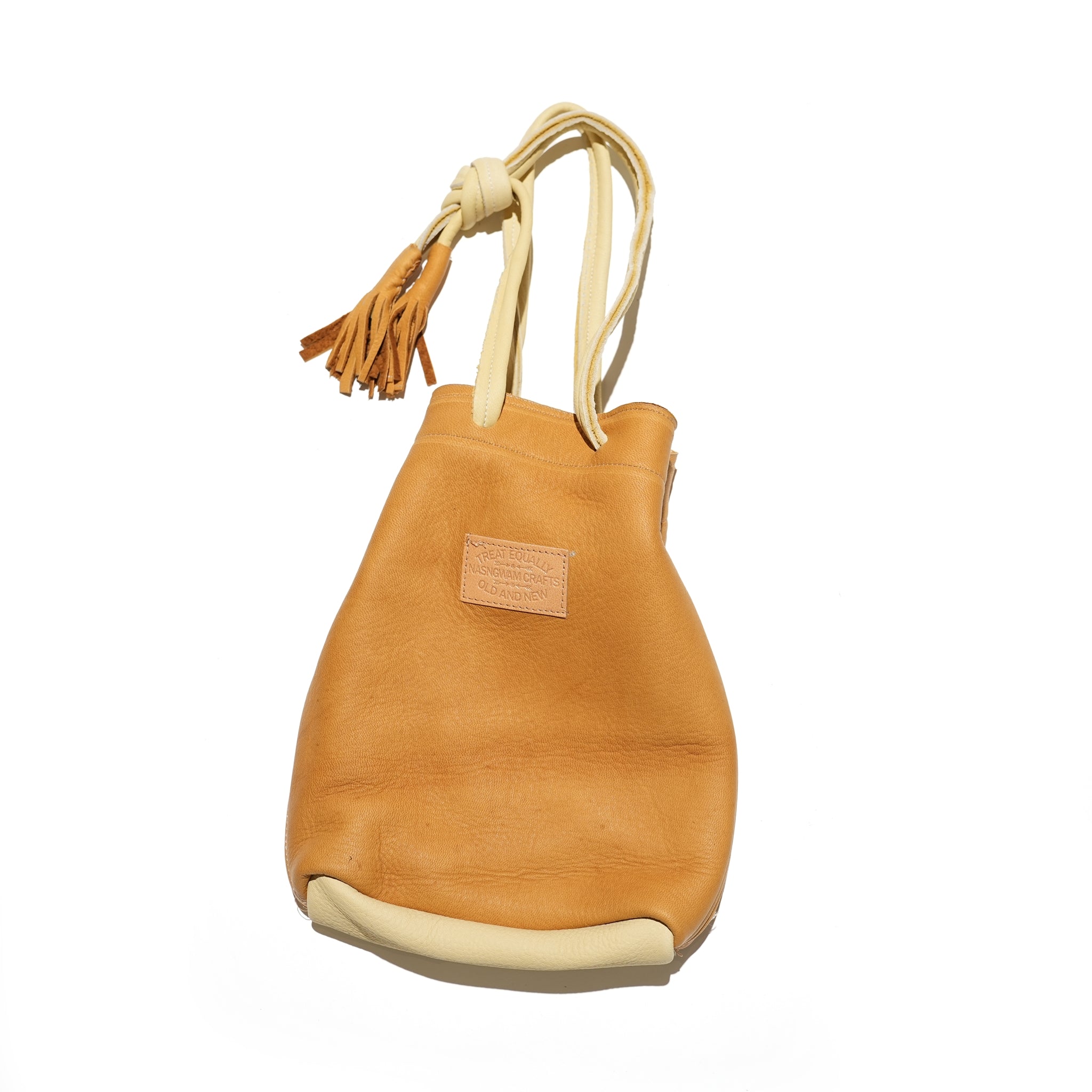 EM2326402 | DEARSKIN WHISKY BAG | Color:Camel/Black【NASNGWAM_ナスングワム】