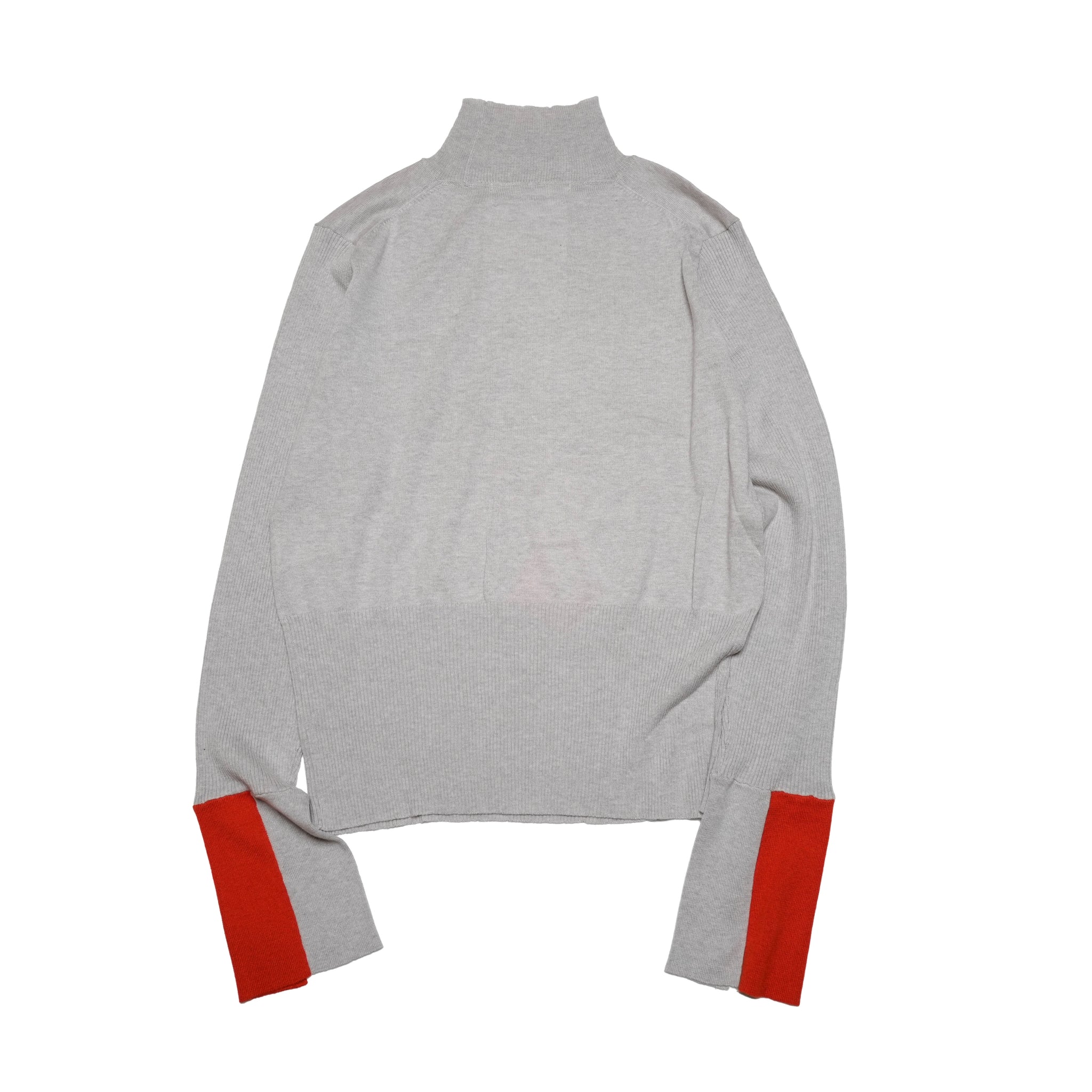 Color Block Knit – Gray | WHYTO