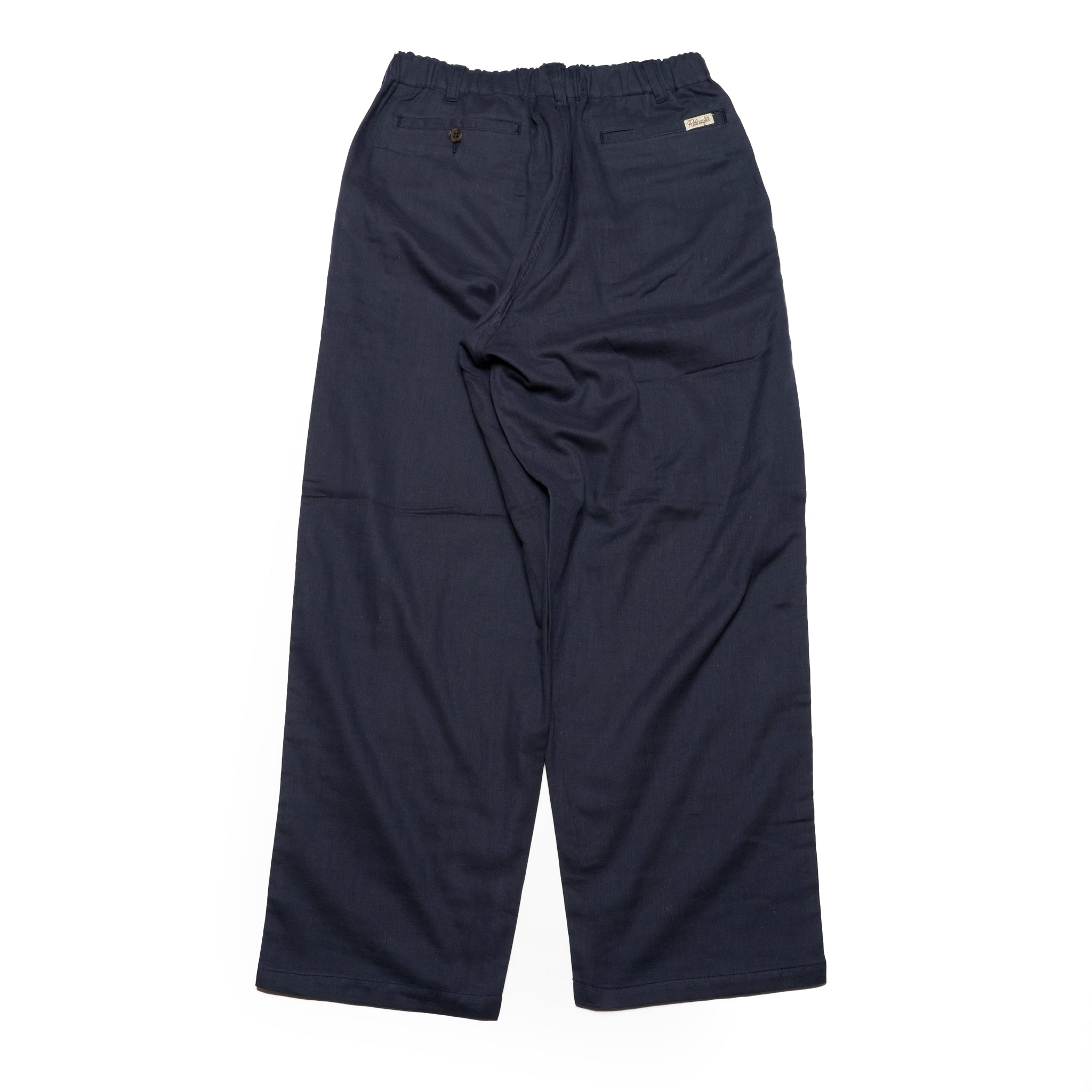 RELAX FIT №123 [ Relax Gauze easyslacks ] Color:Black/Navy