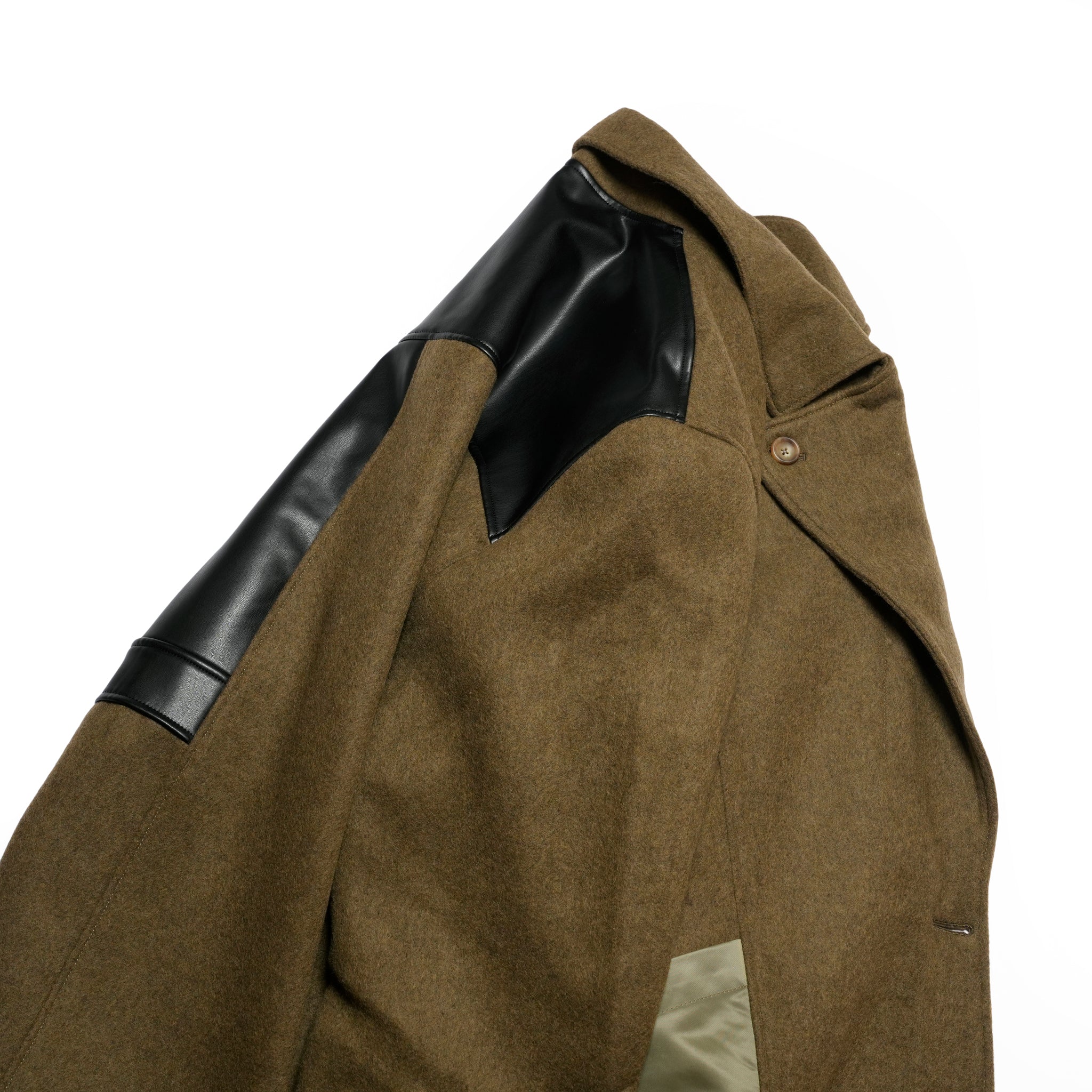 FUSION RIDERS MIX COAT | Color_Khaki | No_sf25aw-04_khaki【STOF_ストフ】