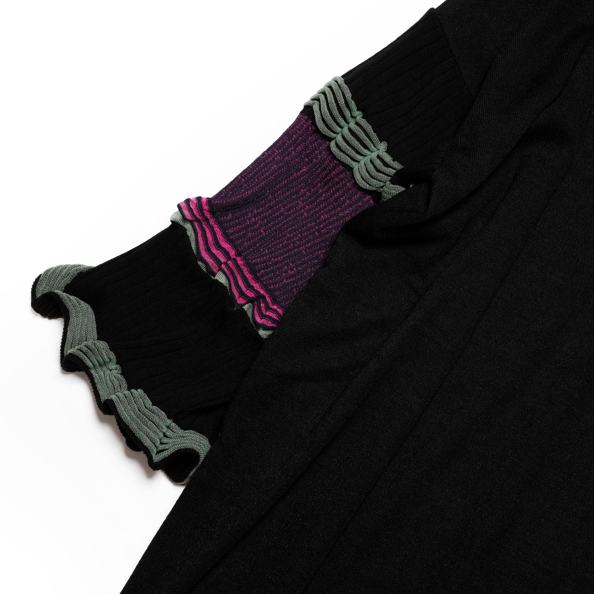 Drift Sleeve Dress | Color_Black | No_bsd25aw-15_black【BEDSIDEDRAMA_ベッドサイドドラマ】