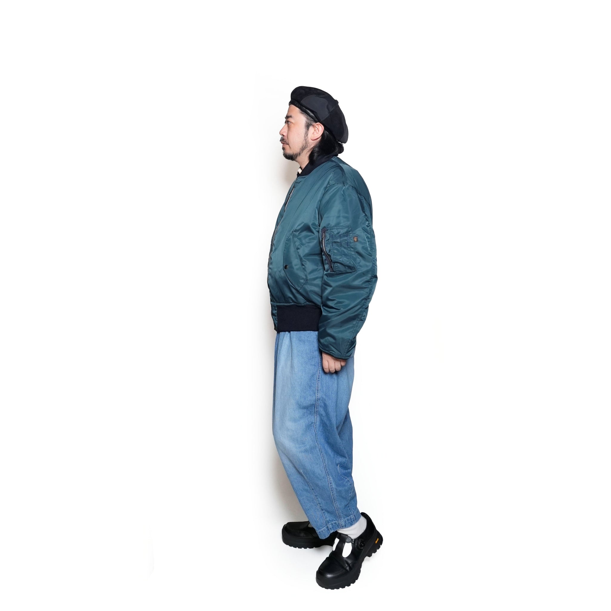 Deadstock MA-1 Made by CONCORD INDUSTRIES | Blue | Size_L/XL