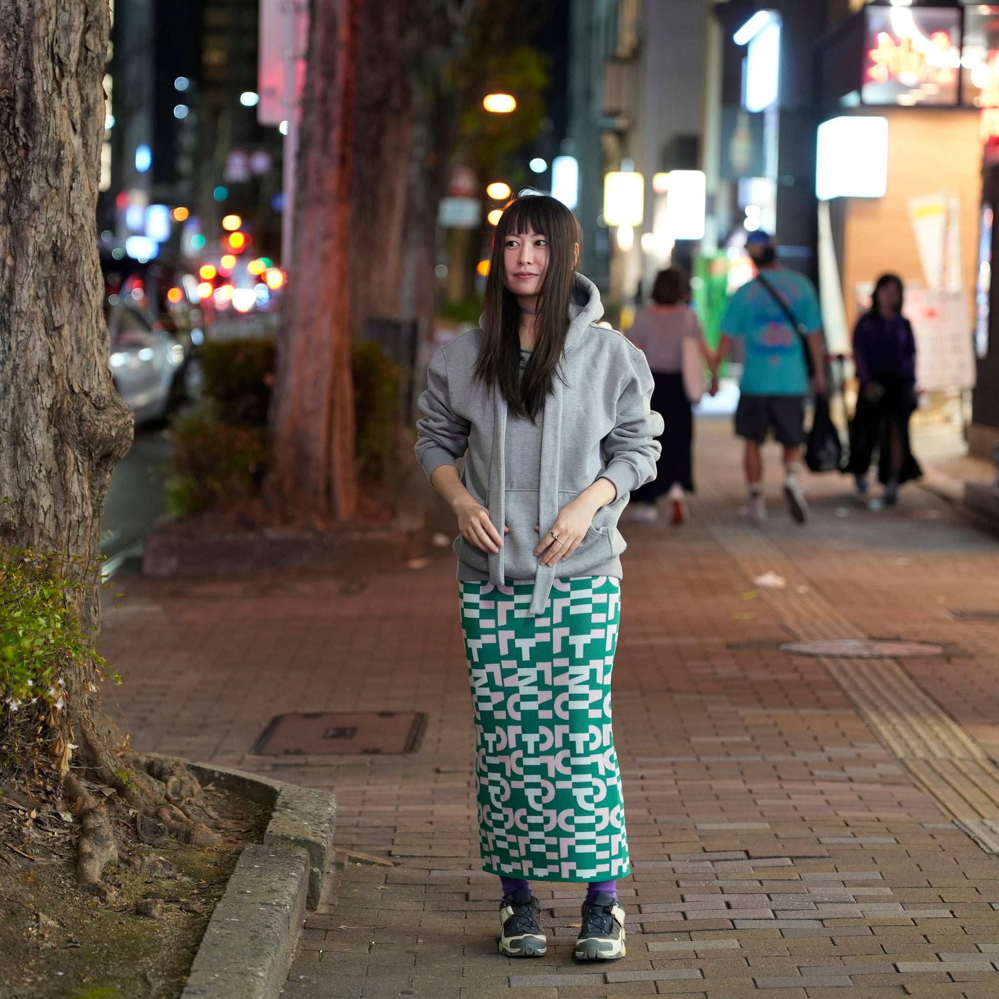 Demar Bow Hoodie | Color_Gray | No_32SM02TOM018GRY_GRAY【SISTER JANE_シスタージェーン】