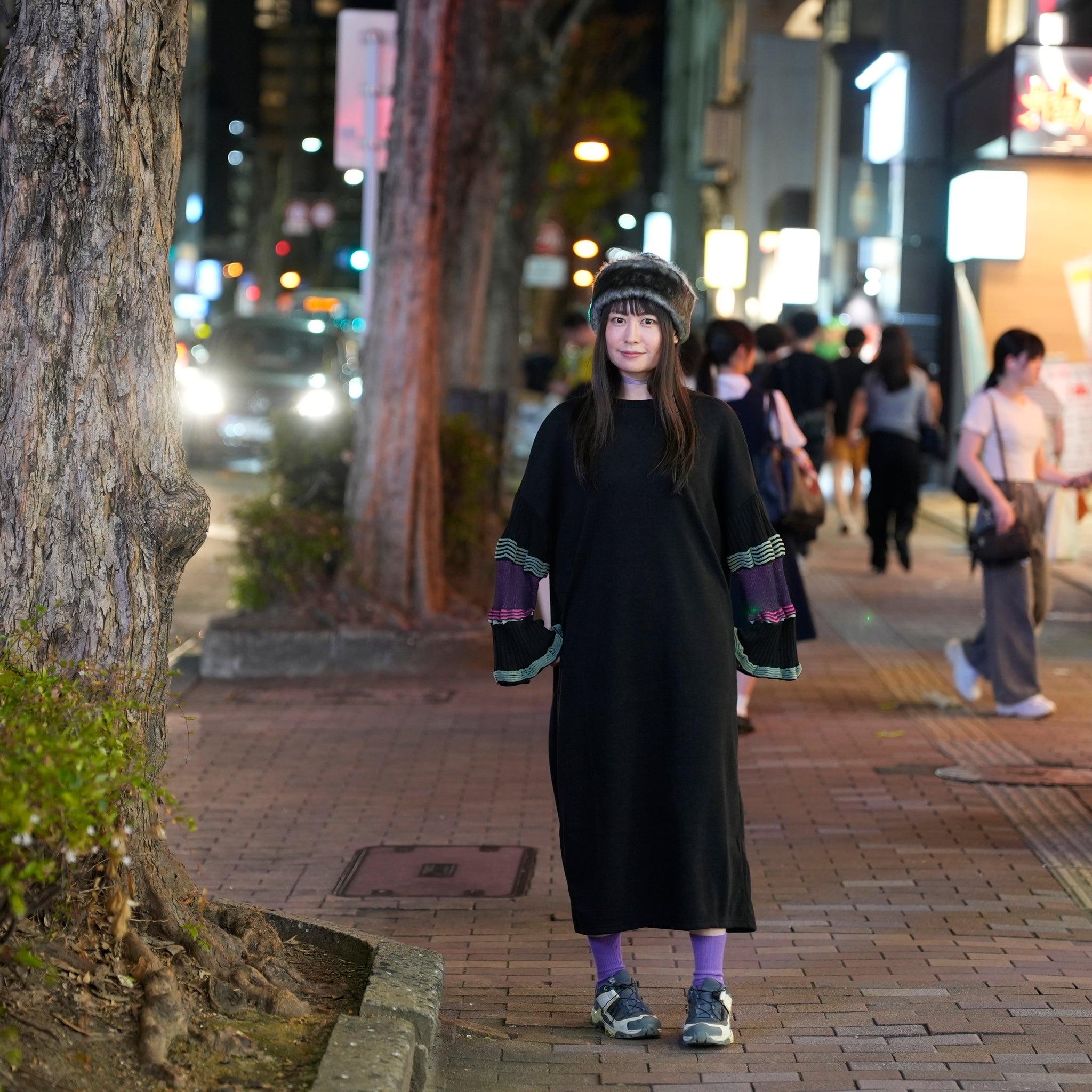 Drift Sleeve Dress | Color_Black | No_bsd25aw-15_black【BEDSIDEDRAMA_ベッドサイドドラマ】