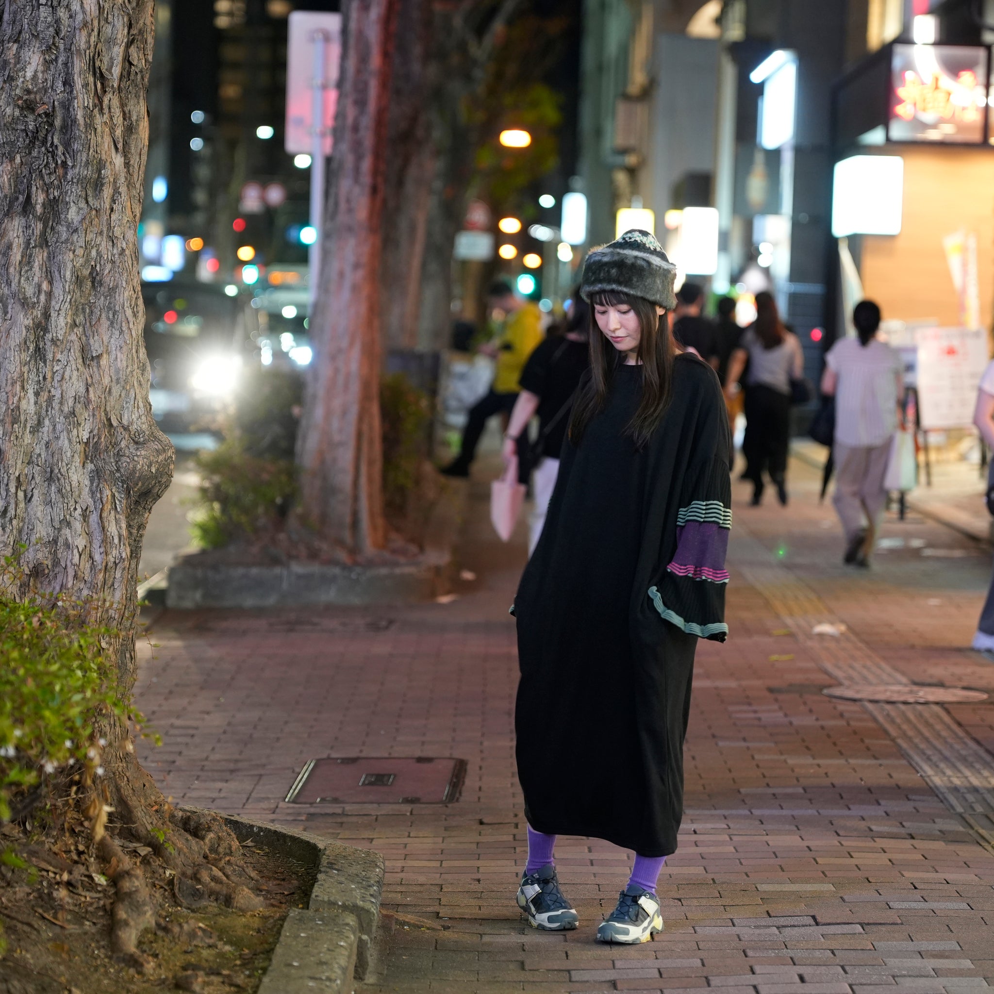 Drift Sleeve Dress | Color_Black | No_bsd25aw-15_black【BEDSIDEDRAMA_ベッドサイドドラマ】