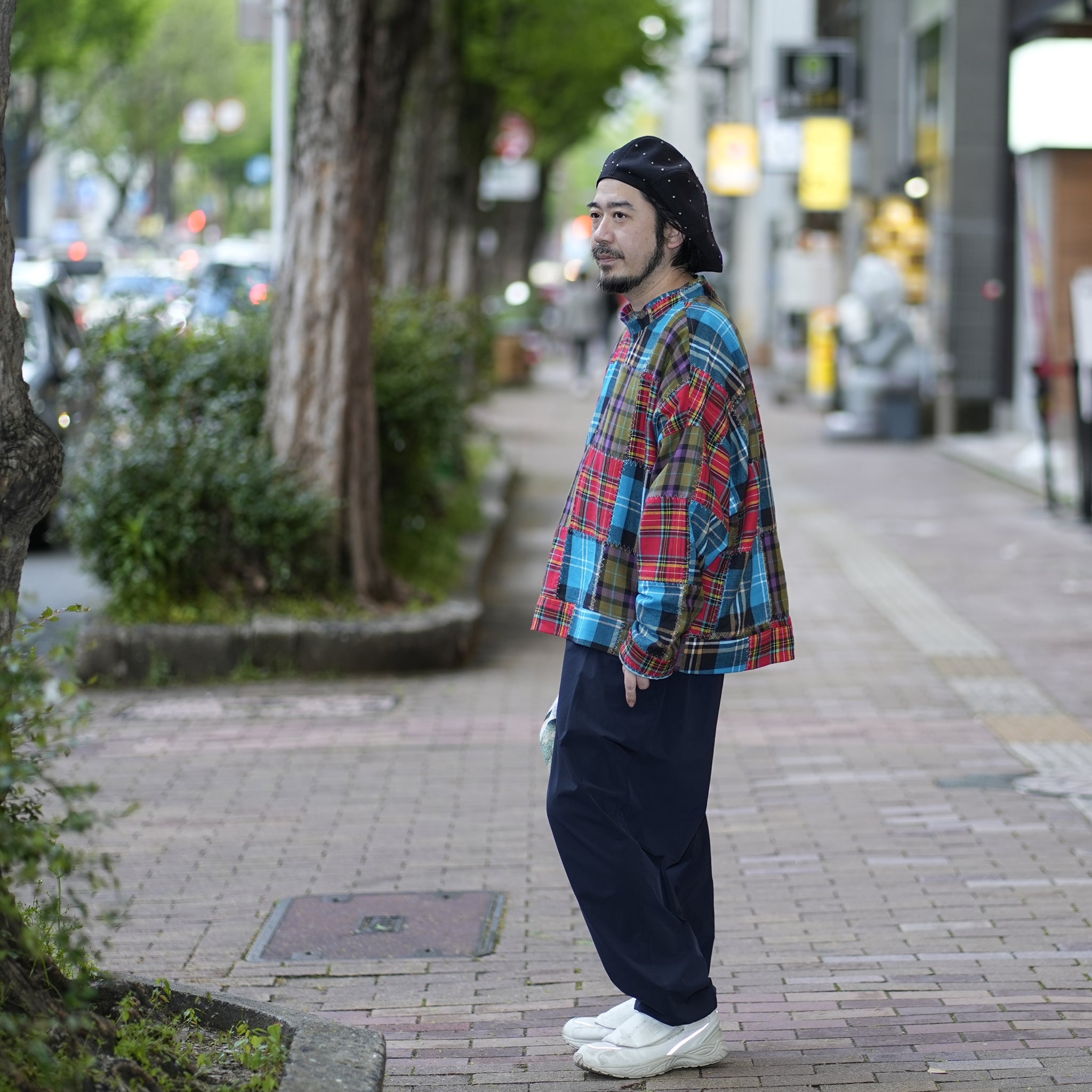 M31821-2 | Santa Monica Pullover | Color:Patchwork Plaid【MONITALY_モニタリー】