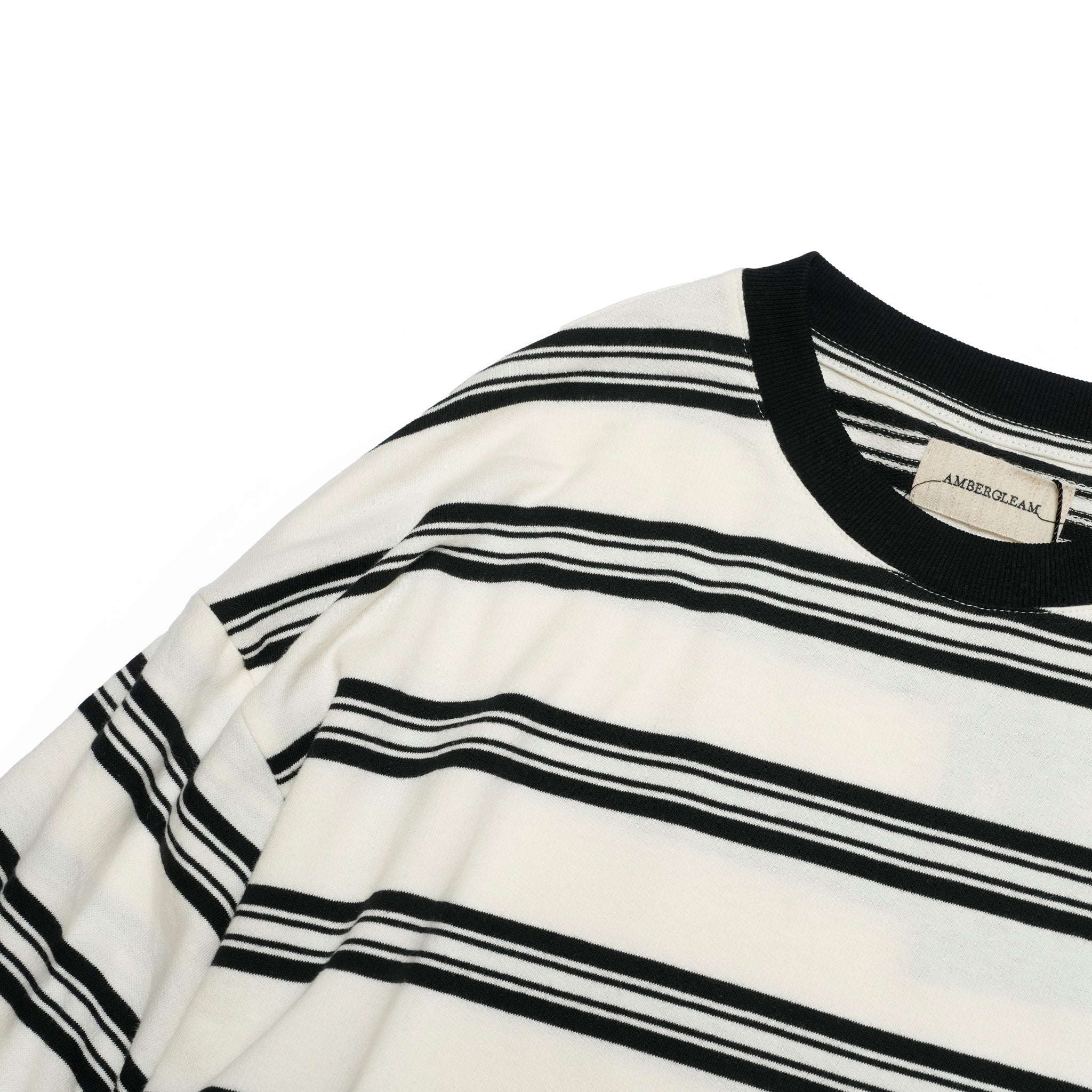 Border Layered Long Sleeve T-shirt | Color:ホワイトムスク/ネイビー/ハートフルレッド【AMBERGLEAM_アンバーグリーム】1328151111