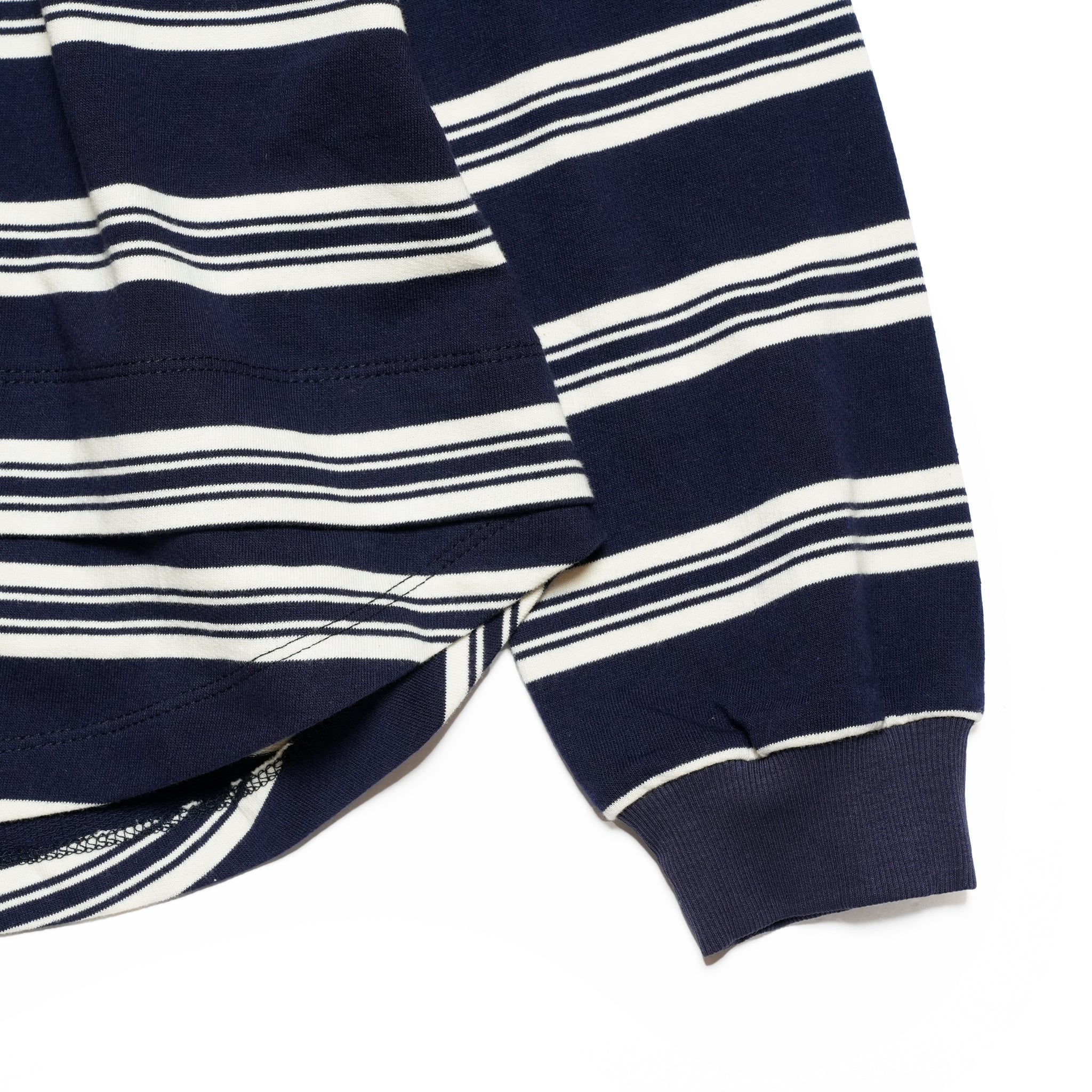 Border Layered Long Sleeve T-shirt | Color:ホワイトムスク/ネイビー/ハートフルレッド【AMBERGLEAM_アンバーグリーム】1328151111