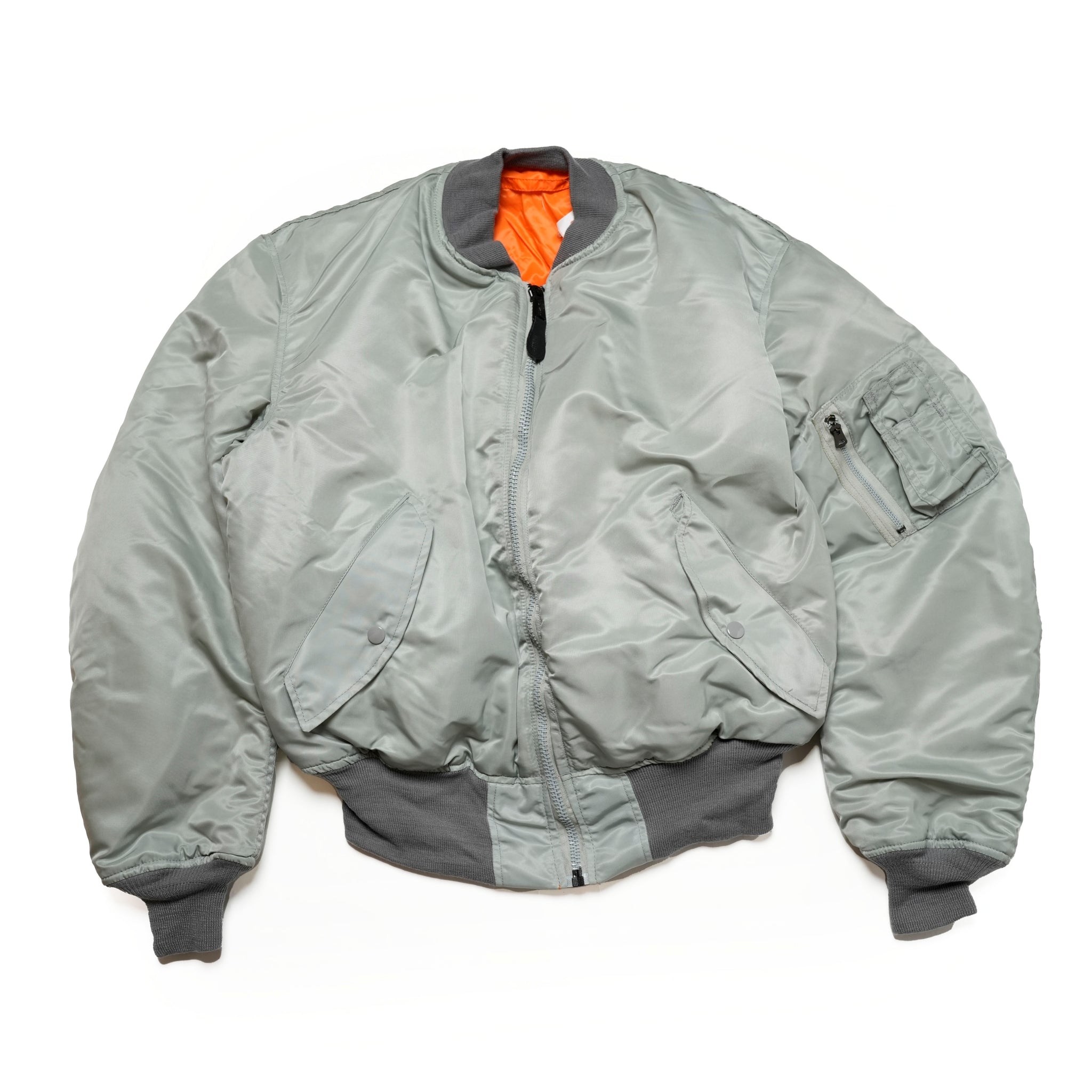 Deadstock MA-1 Made by Greenbrier Industrie | Light Green | Size_M/L【DeadStock】