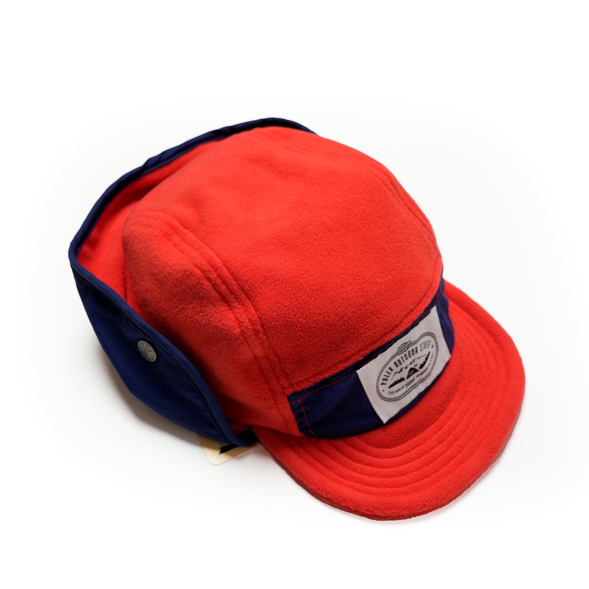 LIGHT FLEECE FLAP CAP | Color:Orange【POLER_ポーラー】【ネコポス選択可能】