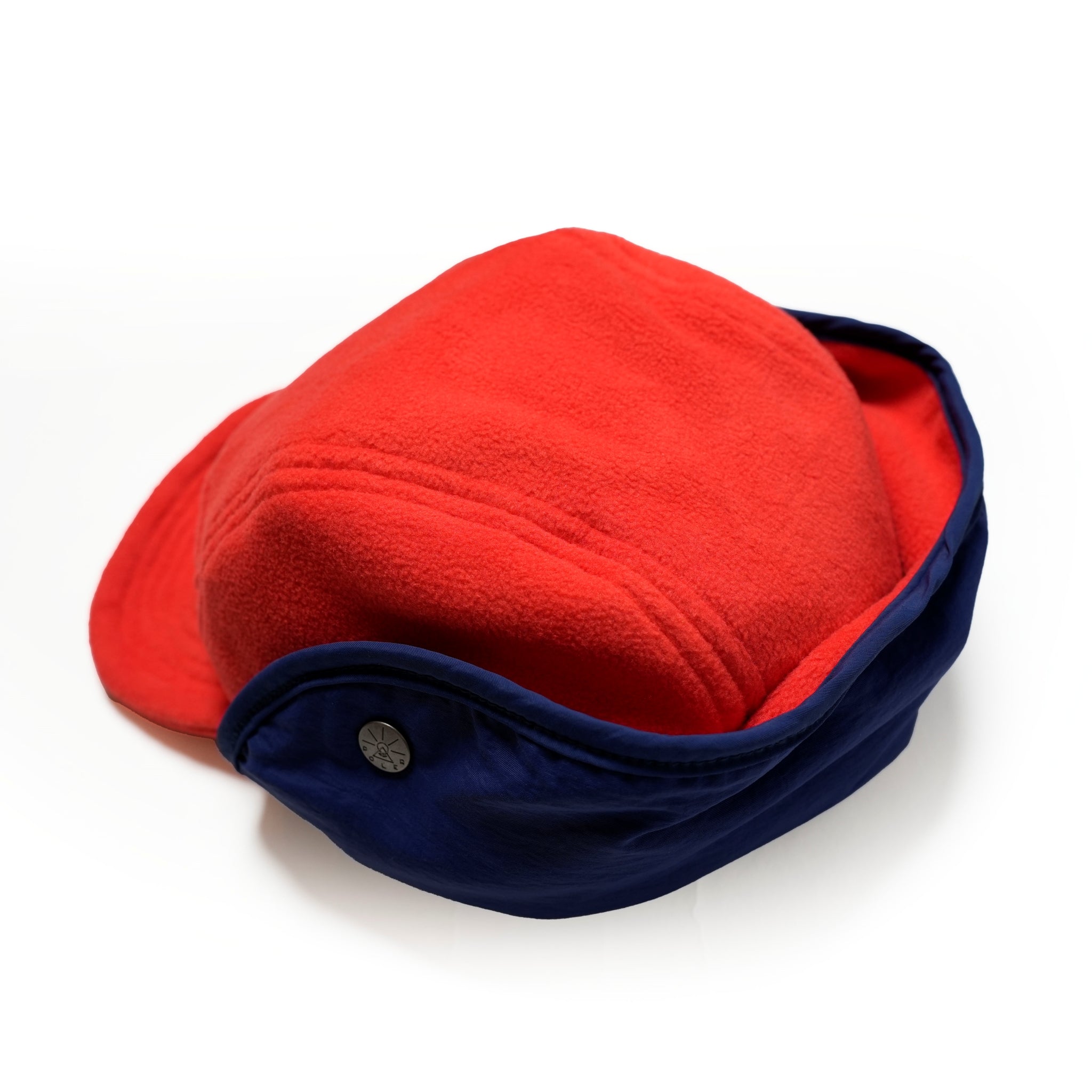 LIGHT FLEECE FLAP CAP | Color:Orange【POLER_ポーラー】【ネコポス選択可能】