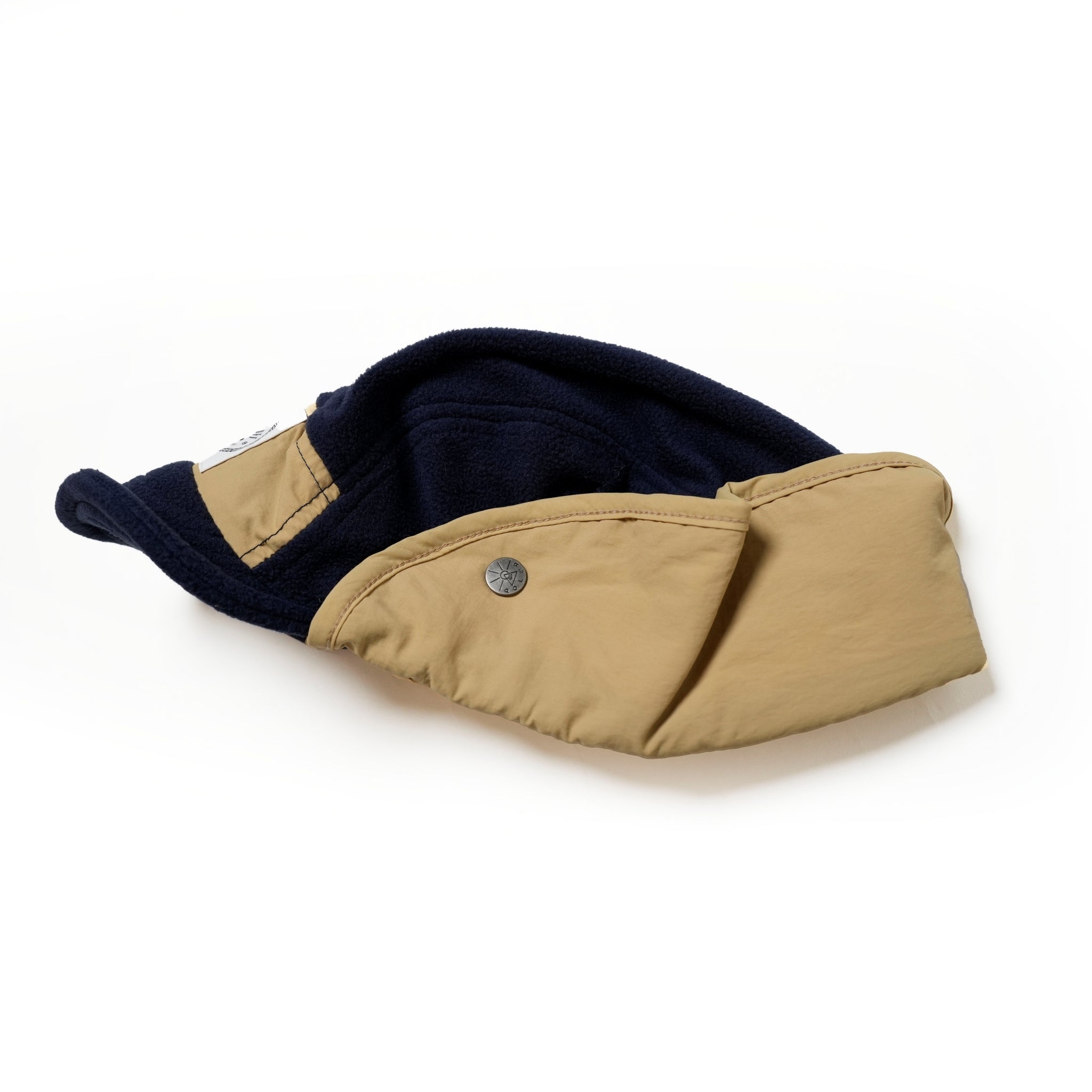 LIGHT FLEECE FLAP CAP | Color:Natural【POLER_ポーラー】【ネコポス選択可能】