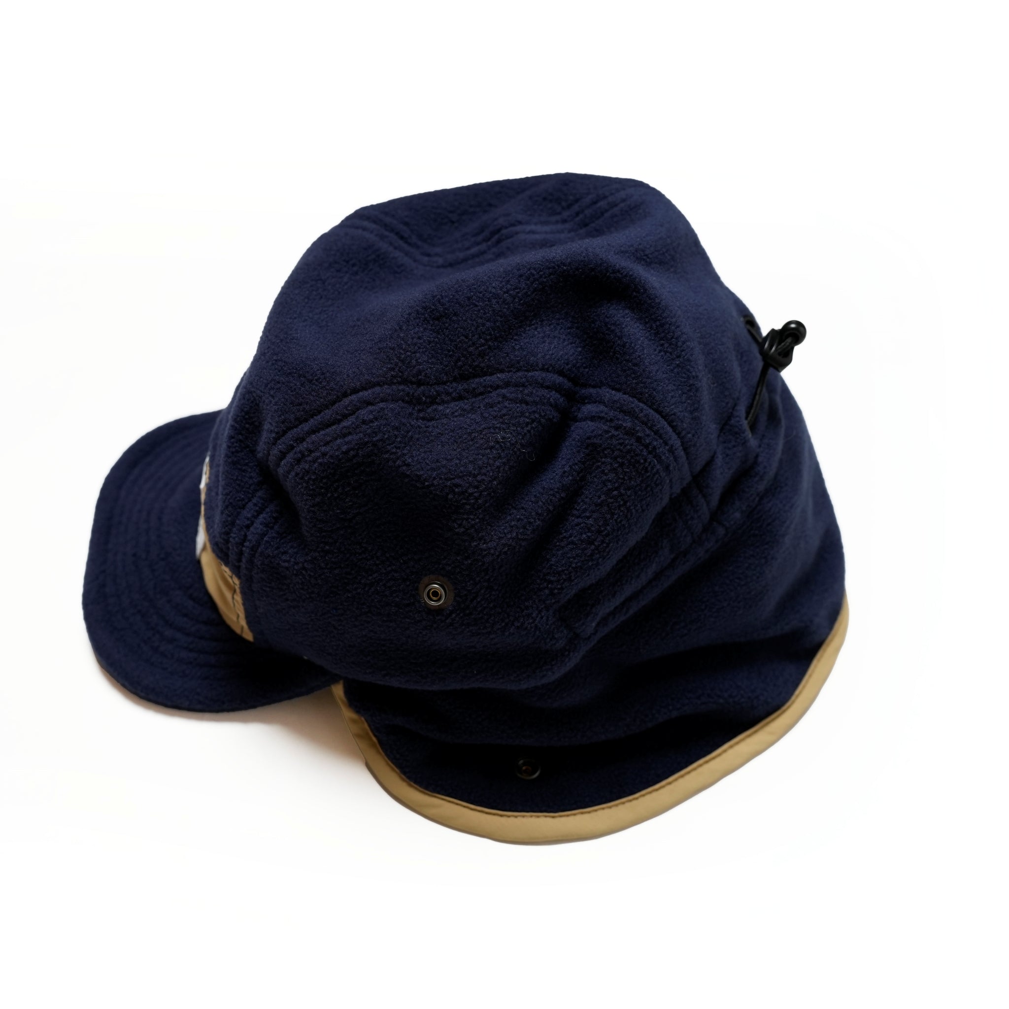 LIGHT FLEECE FLAP CAP | Color:Natural【POLER_ポーラー】【ネコポス選択可能】