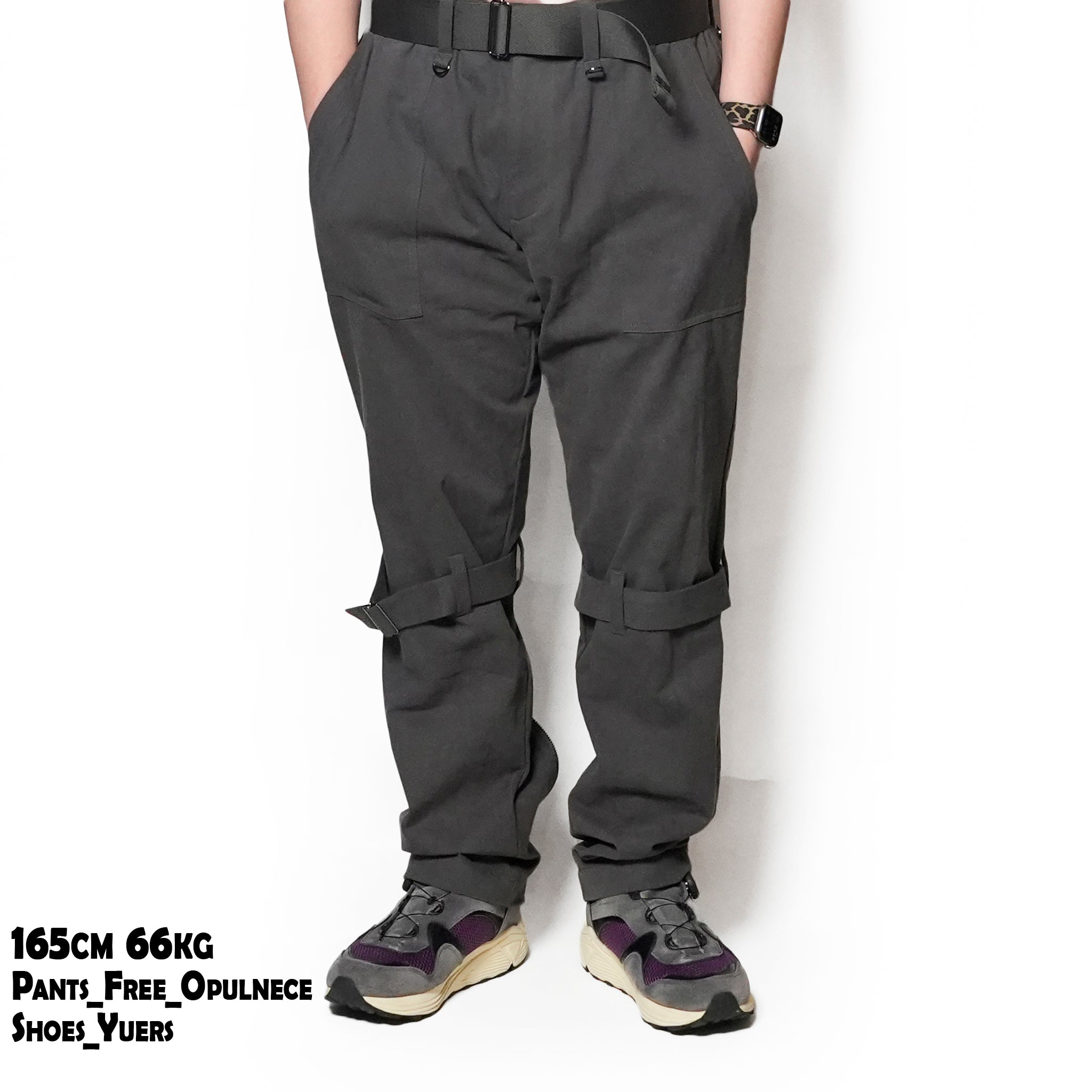 コットンボンテージパンツ | Color_Charcoal Gray | No_opizi254002_charcoal gray【OPULENCE_オーピュレンス】