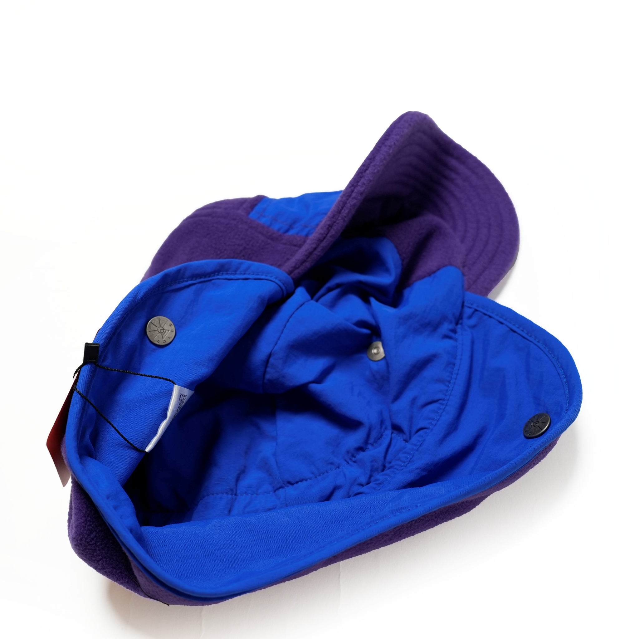 LIGHT FLEECE FLAP CAP | Color:Purple【POLER_ポーラー】【ネコポス選択可能】