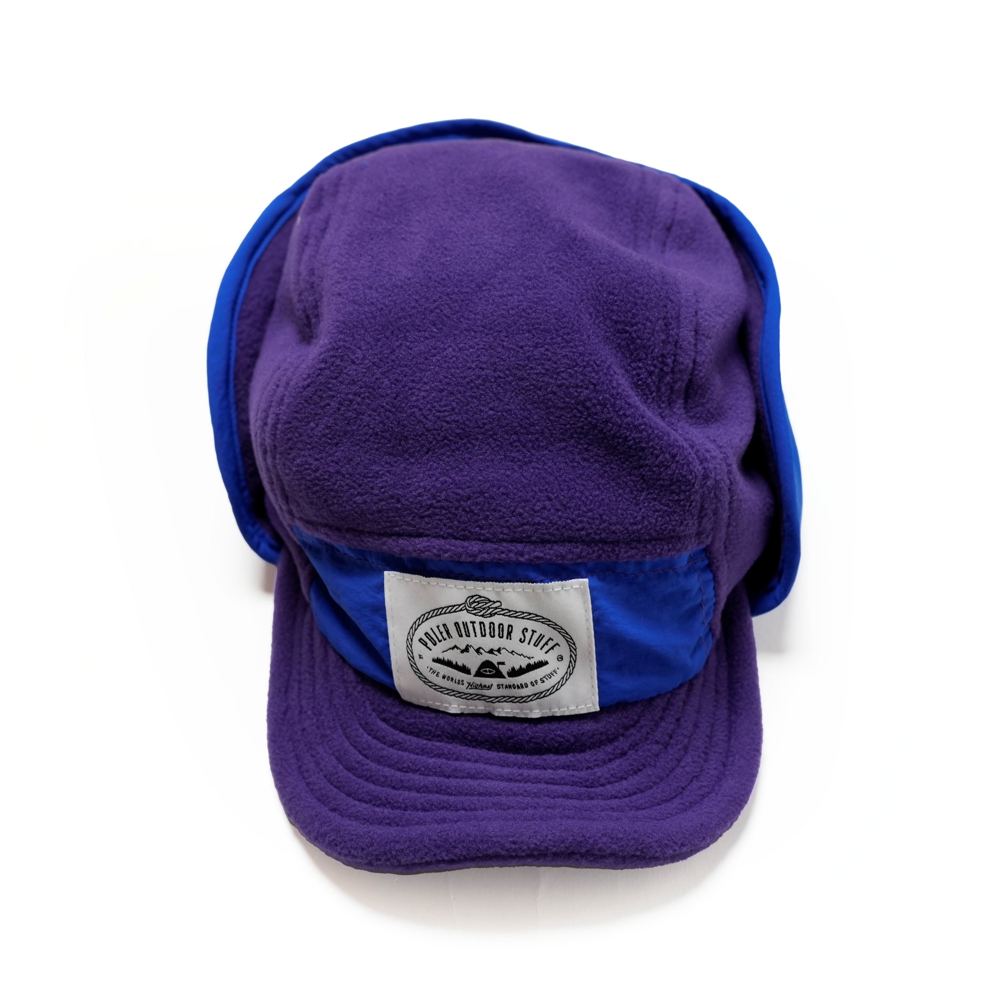 LIGHT FLEECE FLAP CAP | Color:Purple【POLER_ポーラー】【ネコポス選択可能】