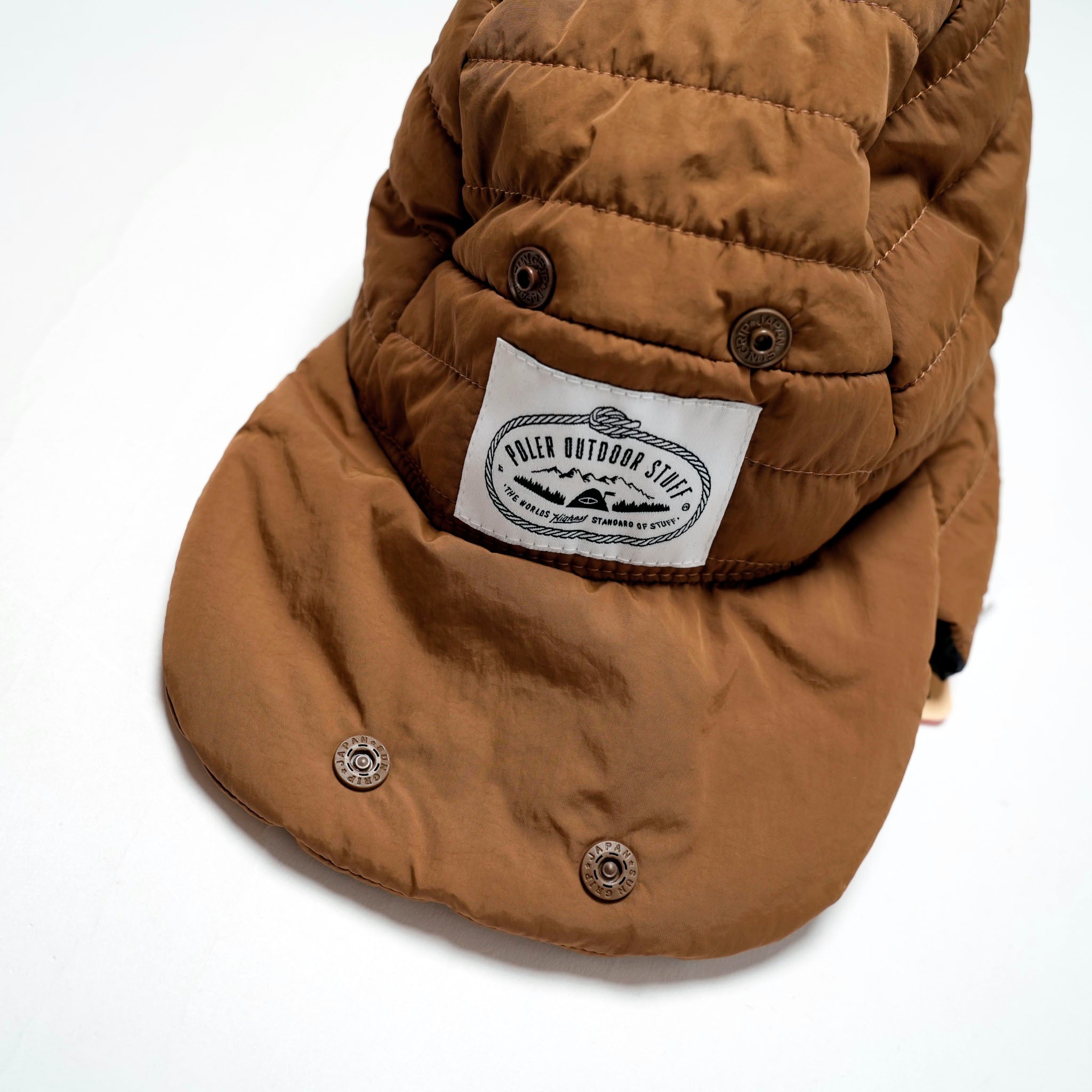 PUFFER FLAP CAP | Color:Beige【POLER_ポーラー】