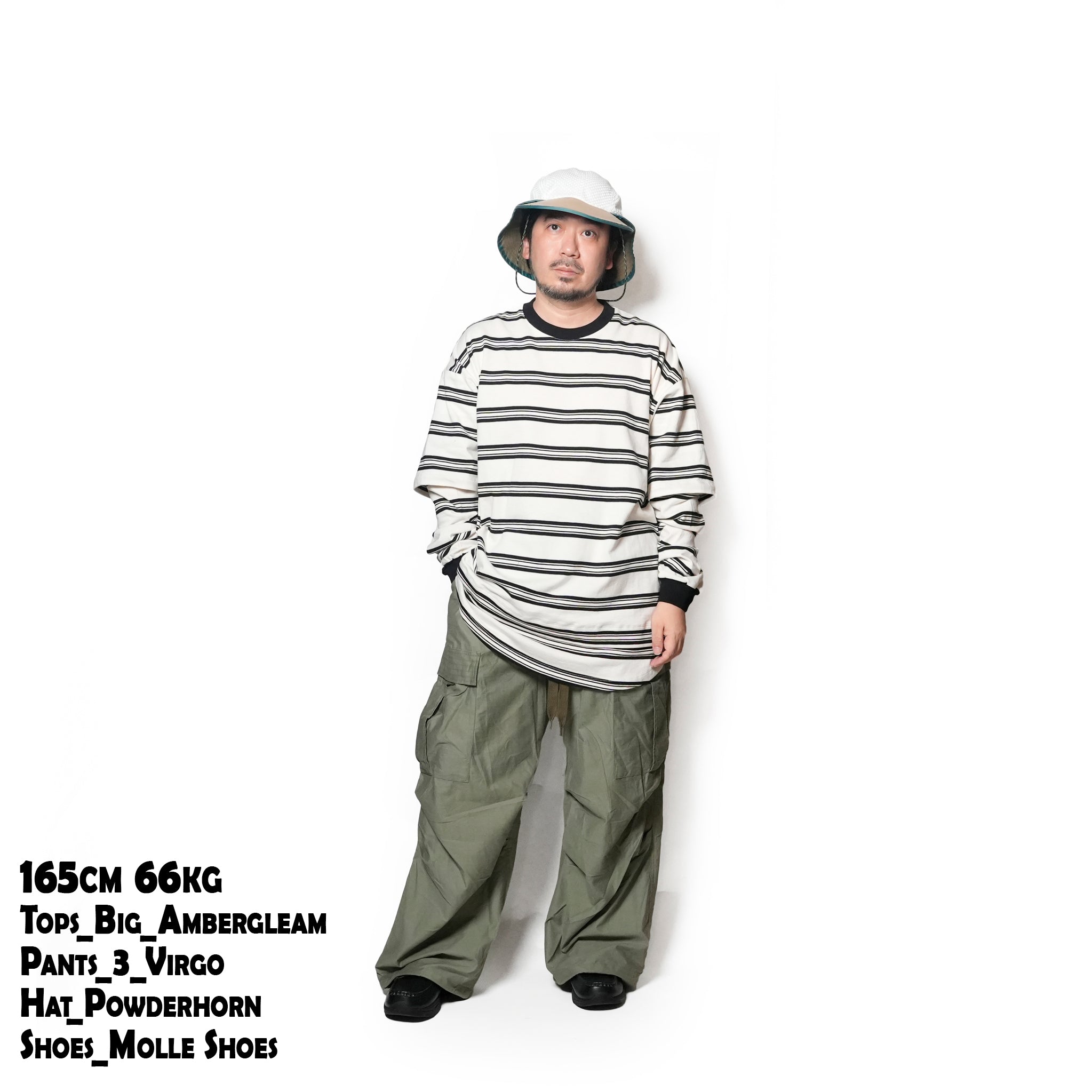 TANKER WIDE CARGO PANTS | Color:Khaki【VIRGOwearworks_ヴァルゴウェアワークス】VG-PT-448_Khaki