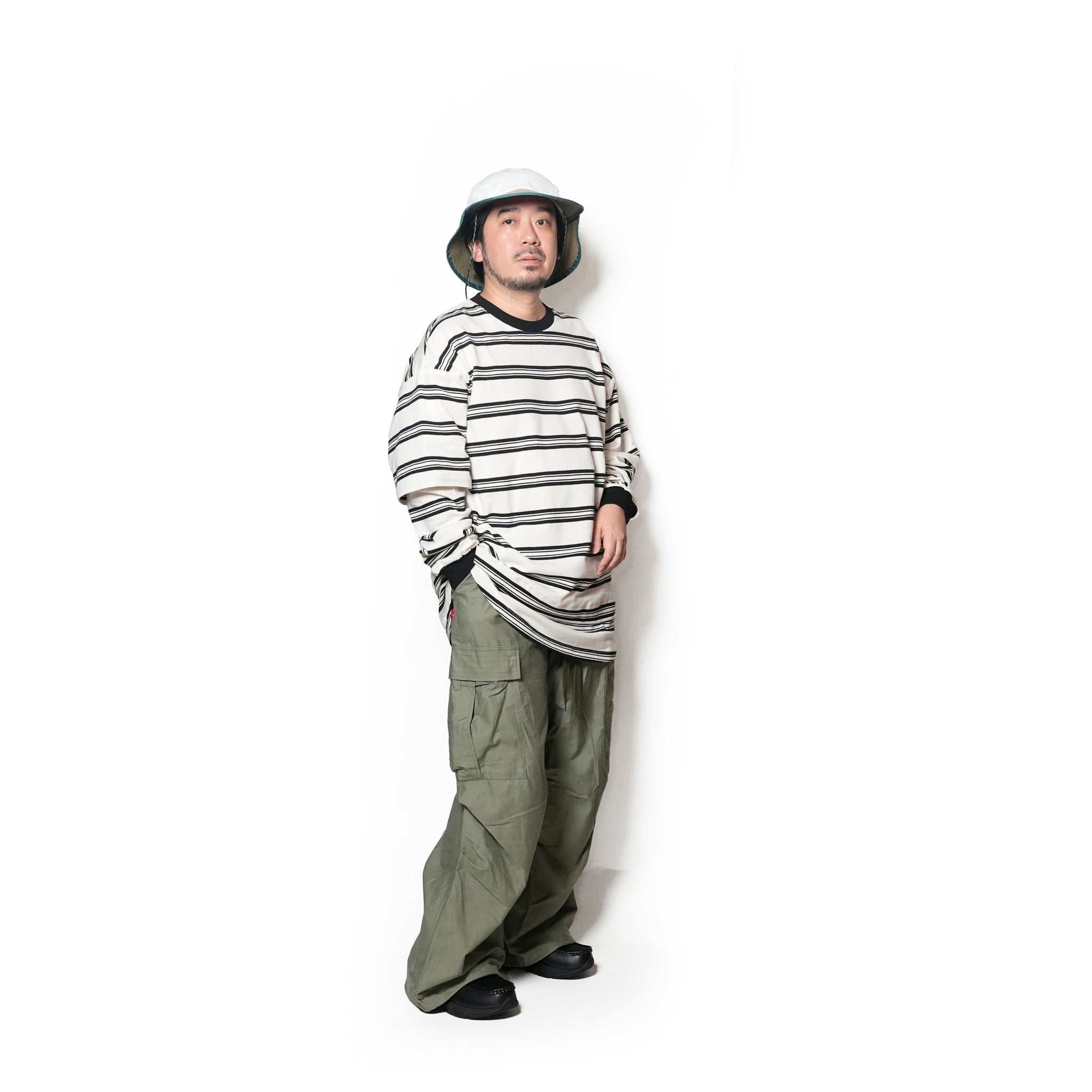 TANKER WIDE CARGO PANTS | Color:Khaki【VIRGOwearworks_ヴァルゴウェアワークス】VG-PT-448_Khaki