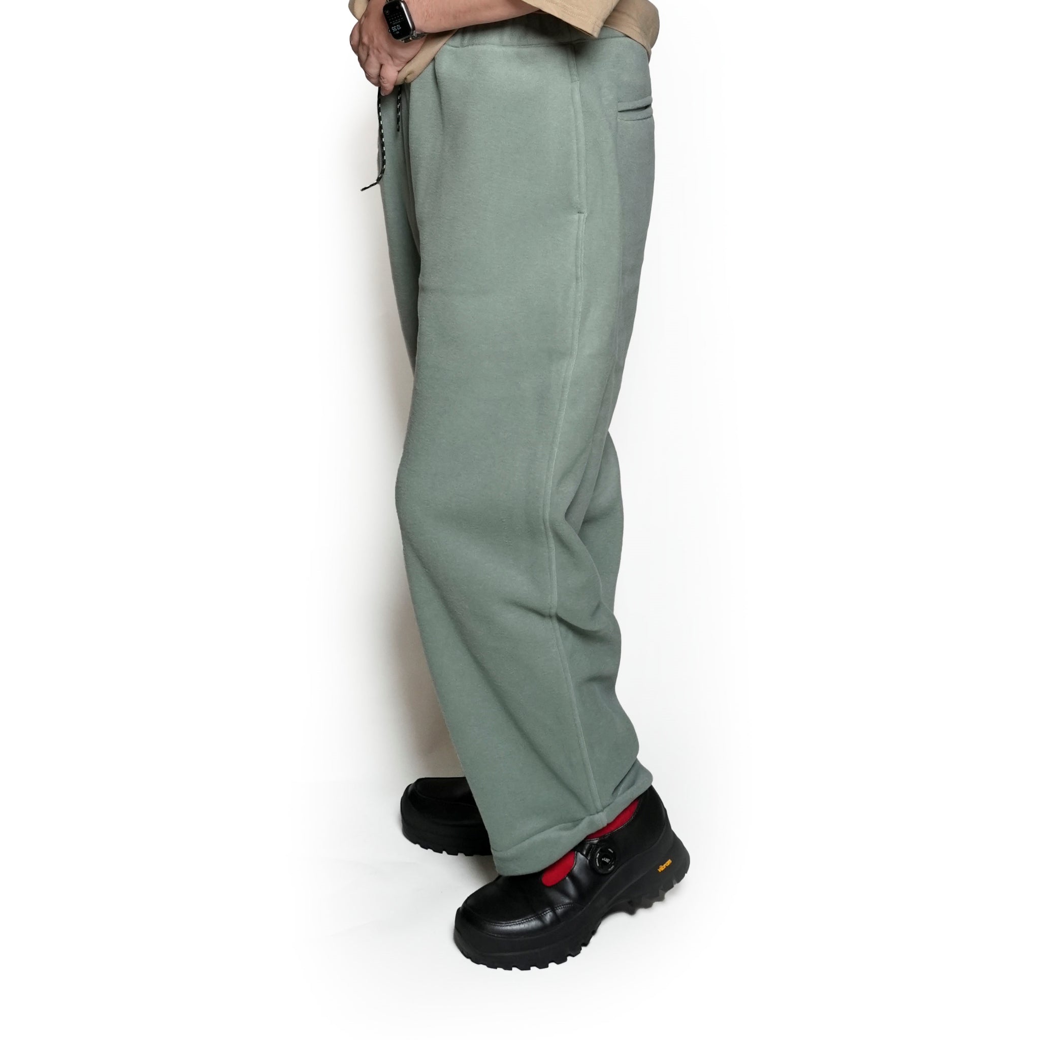 PH24FW-008_Foliage | P.H. M. FLEECE EASY PANTS_Tapered | Color:Foliage【POWDERHORN MOUNTAINEERING_パウダーホーンマウンテニアリング】