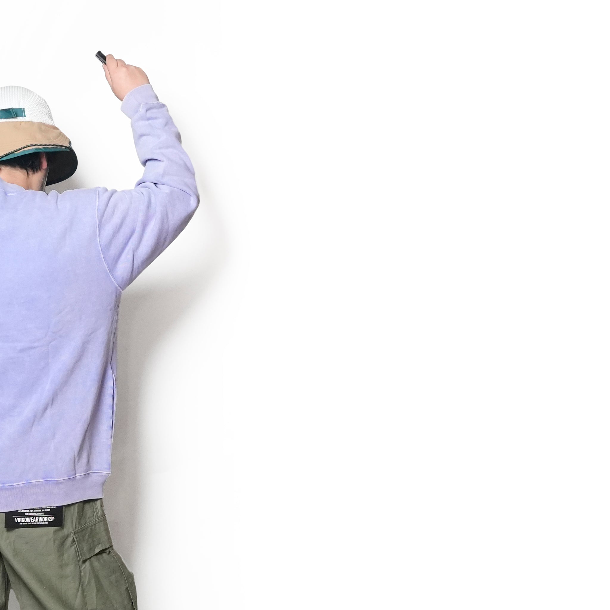SWEAT HI-NECK | Color_Blue | No_gh5f006_blue【GUNG HO_ガンホー】