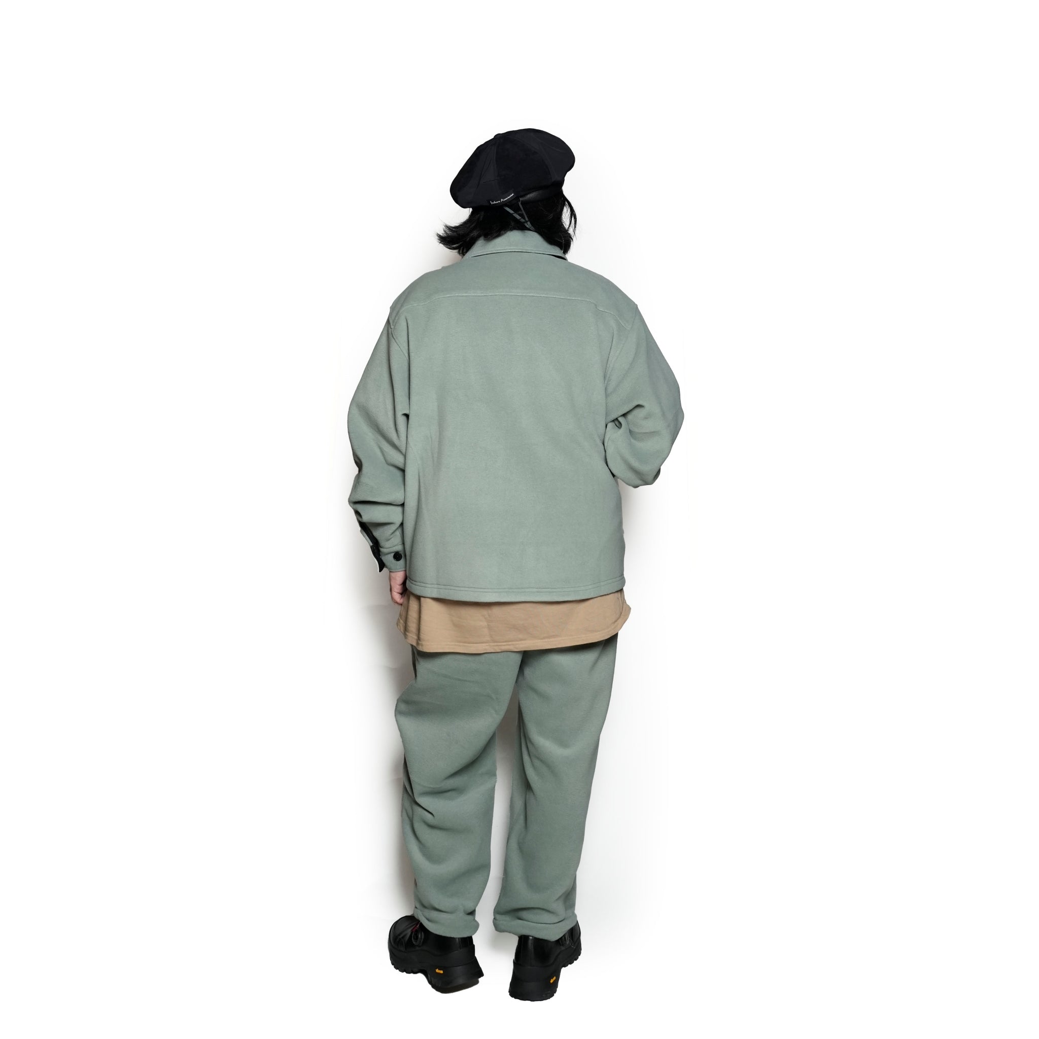 PH24FW-008_Foliage | P.H. M. FLEECE EASY PANTS_Tapered | Color:Foliage【POWDERHORN MOUNTAINEERING_パウダーホーンマウンテニアリング】