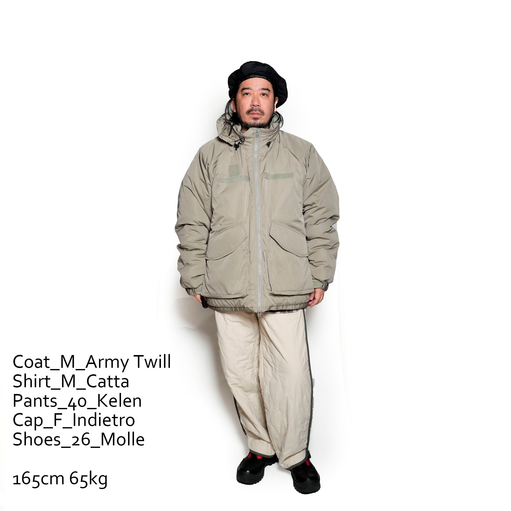 AM-2454006_Gray | Pe Weather Padding Jacket | Color:Gray【ARMY TWILL_アーミーツイル】