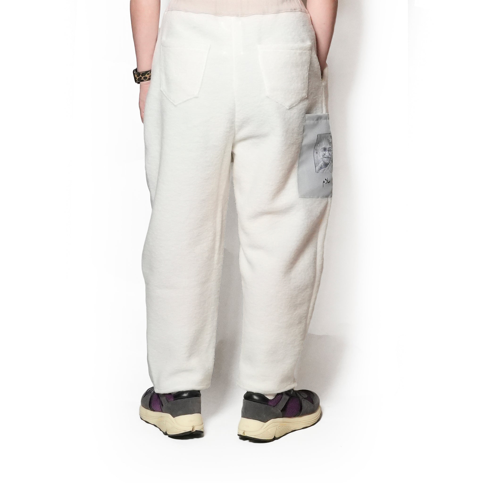 FLAGMENTS MIX DAYOFF PANT | Color_White | No_sf25aw-18_white【STOF_ストフ】