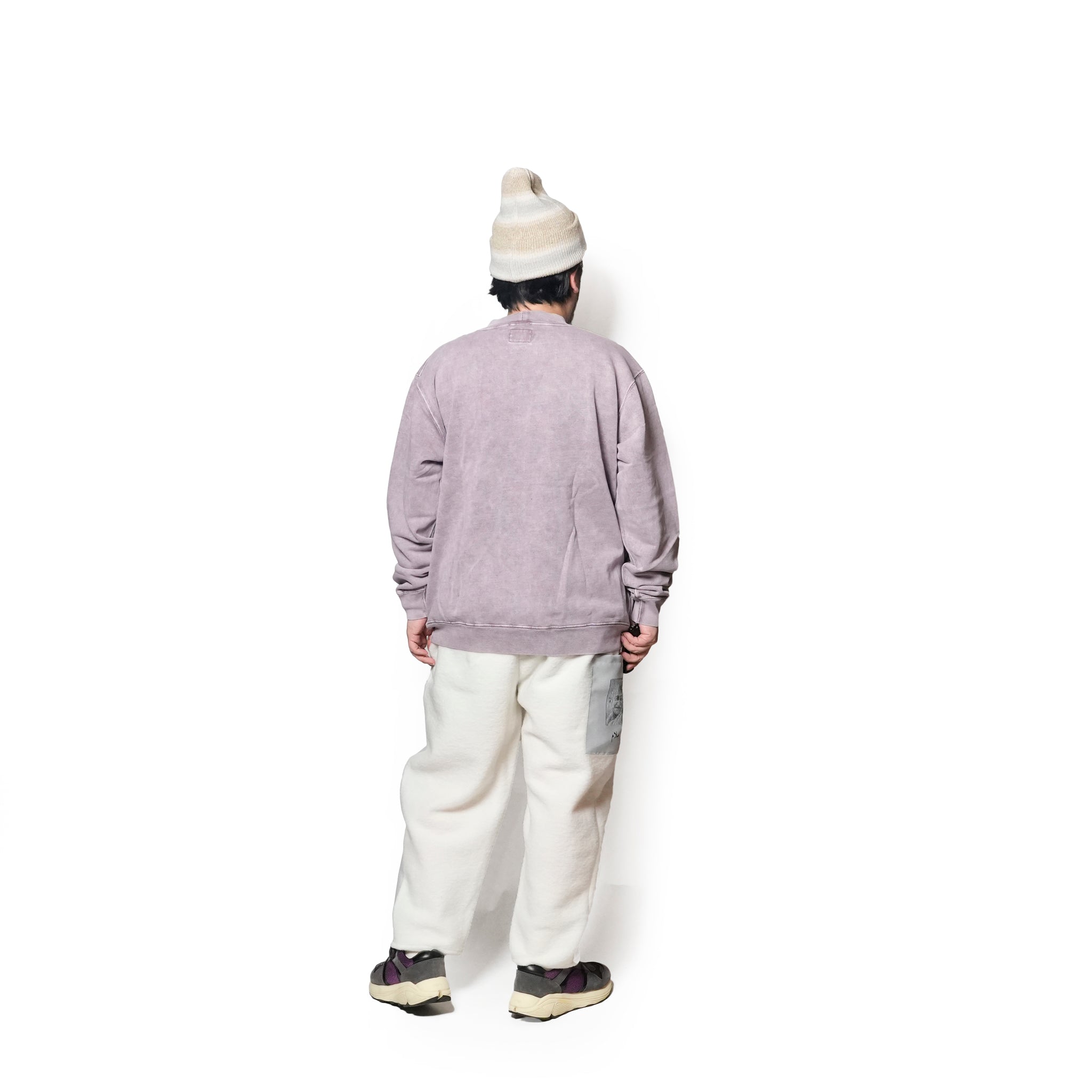 SWEAT HI-NECK | Color_Purple | No_gh5f006_purple【GUNG HO_ガンホー】