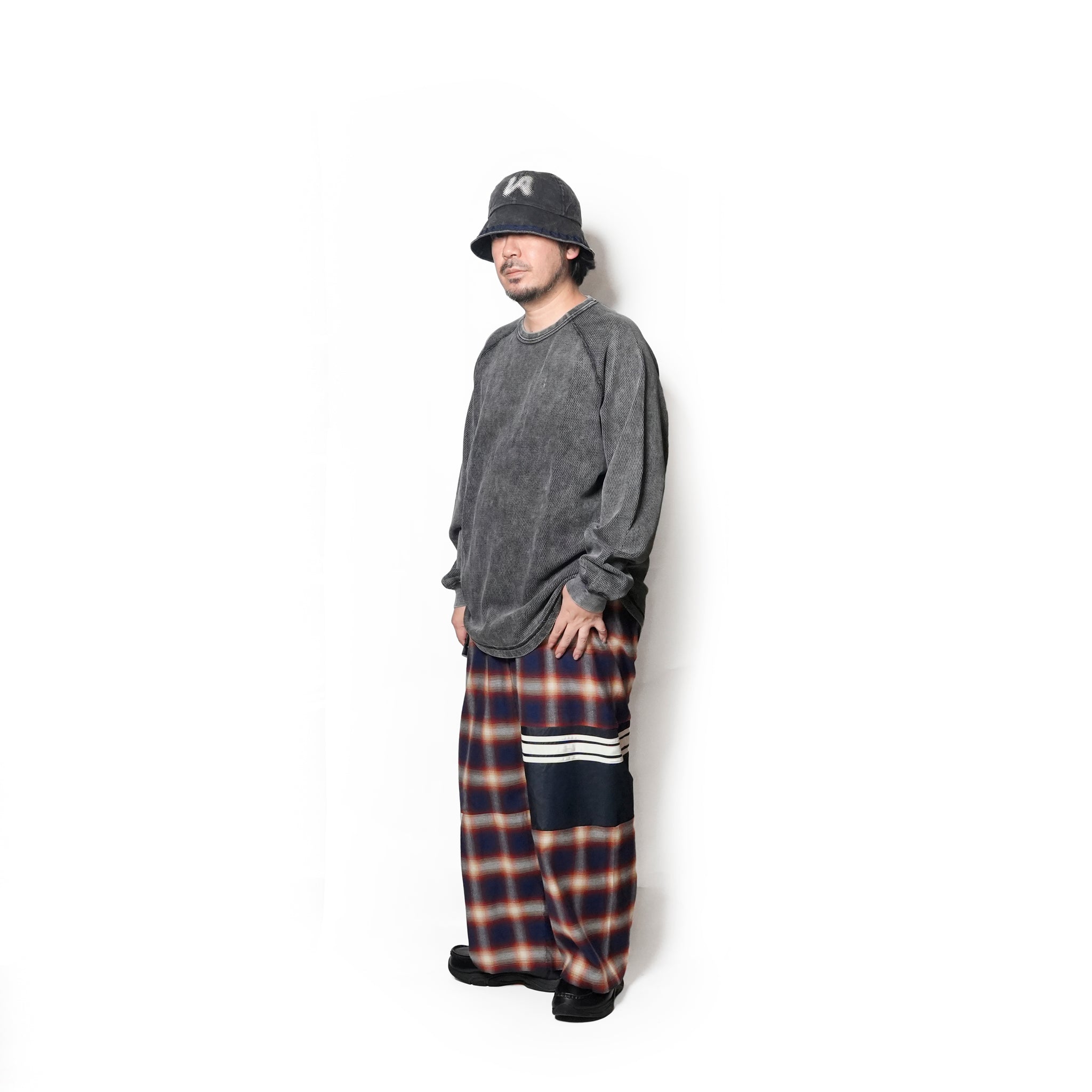 THERMAL CREWNECK | Color_Black | No_gh5f009_black【GUNG HO_ガンホー】