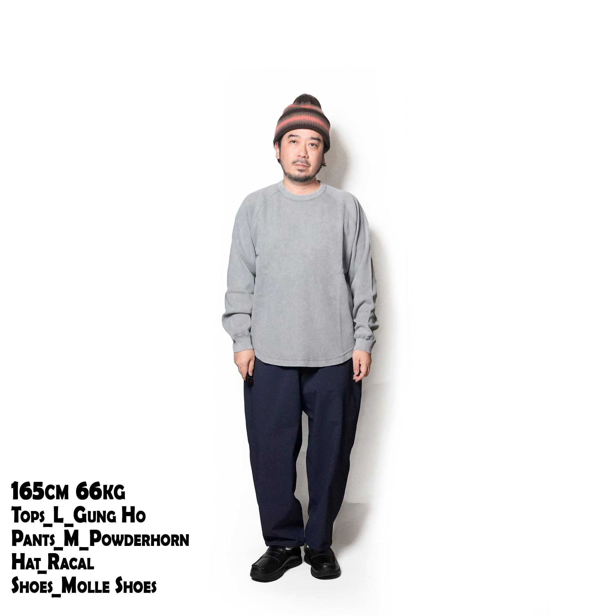 P.H. M.EASY PANTS_TAPERED | Color_Navy | No_PH25FW-002【POWDERHORN MOUNTAINEERING_パウダーホーンマウンテニアリング】