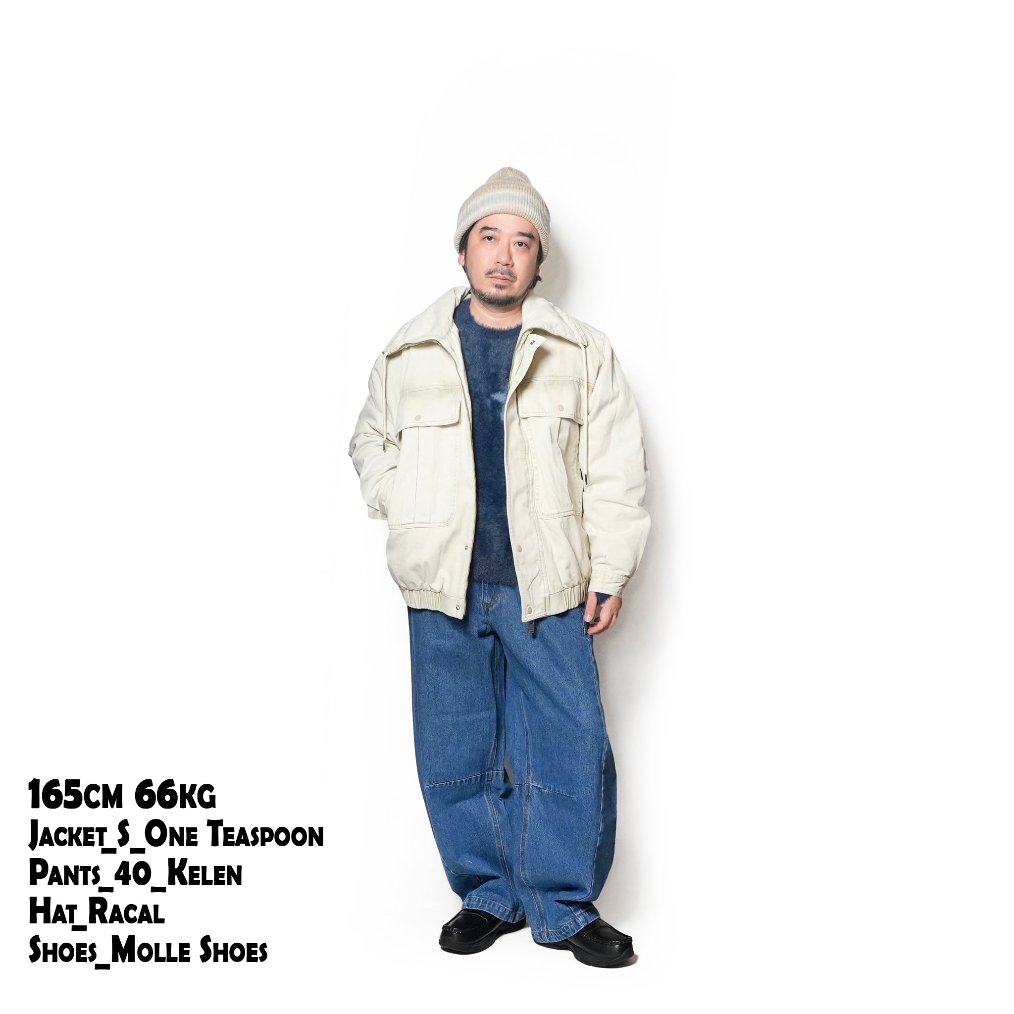 DENIM UTILITY PUFFER JACKET | Color_Antique Stone | No_27219_antique stone【ONE TEASPOON_ワンティースプーン】