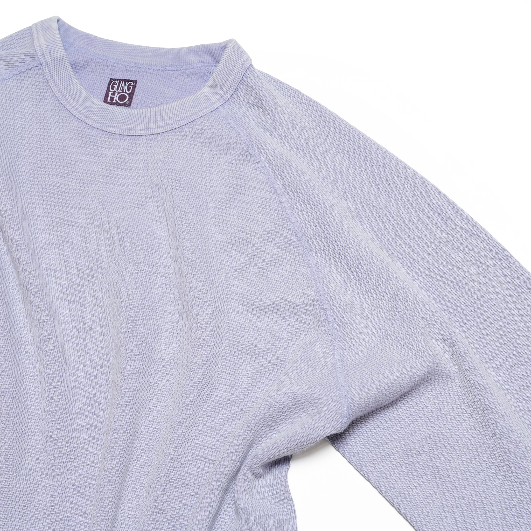 THERMAL CREWNECK | Color_Blue | No_gh5f009_blue【GUNG HO_ガンホー】