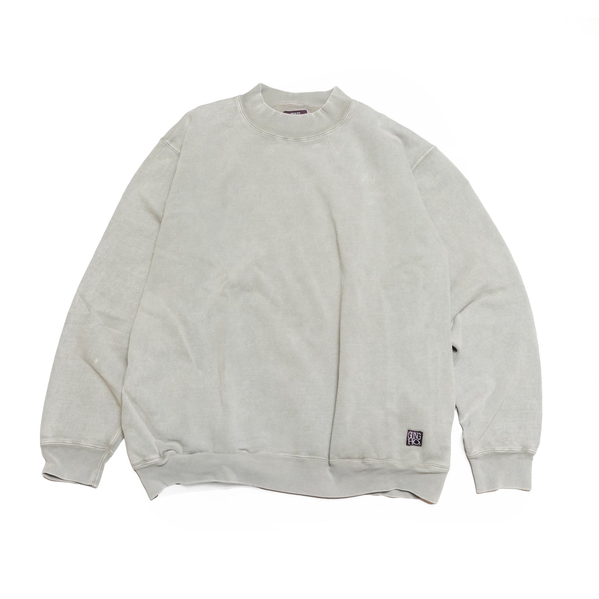 SWEAT HI-NECK | Color_Grey | No_gh5f006_grey【GUNG HO_ガンホー】